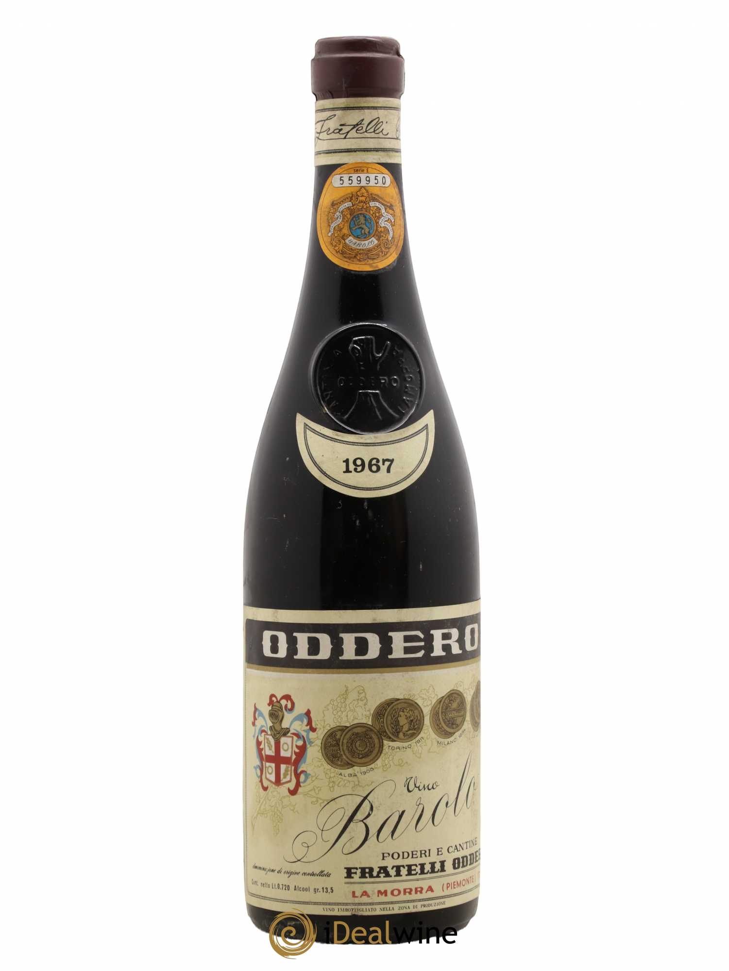 Barolo Oddero 1967 - Lot de 1 bouteille - 0