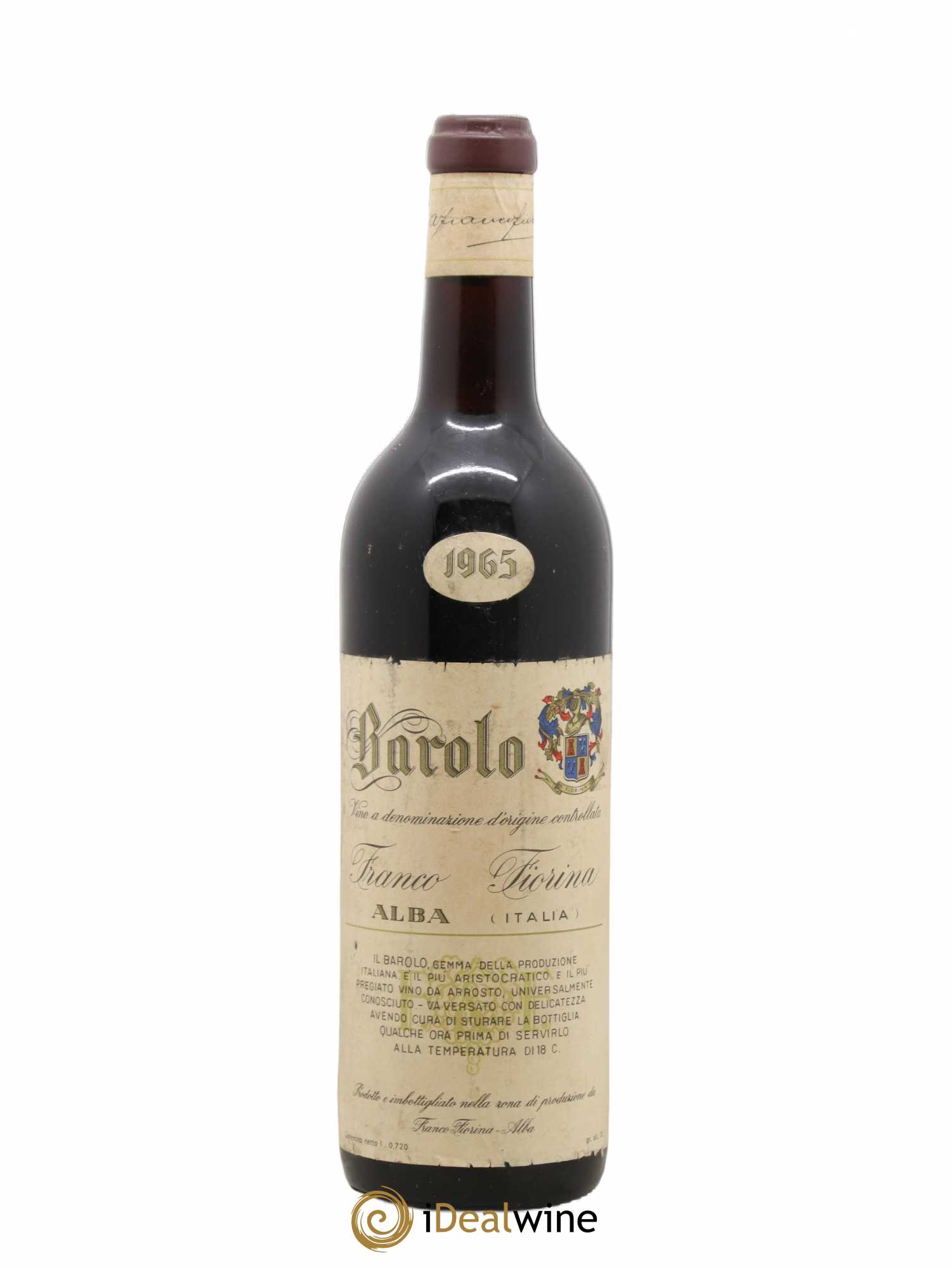 Barolo Fiorina 1965 - Lot de 1 bouteille - 0