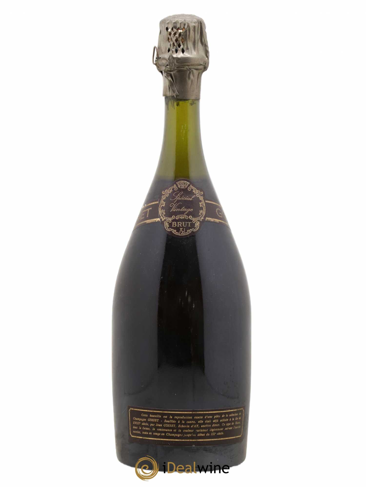 Grand Millésime Gosset 1971 - Lot de 1 bouteille - 1