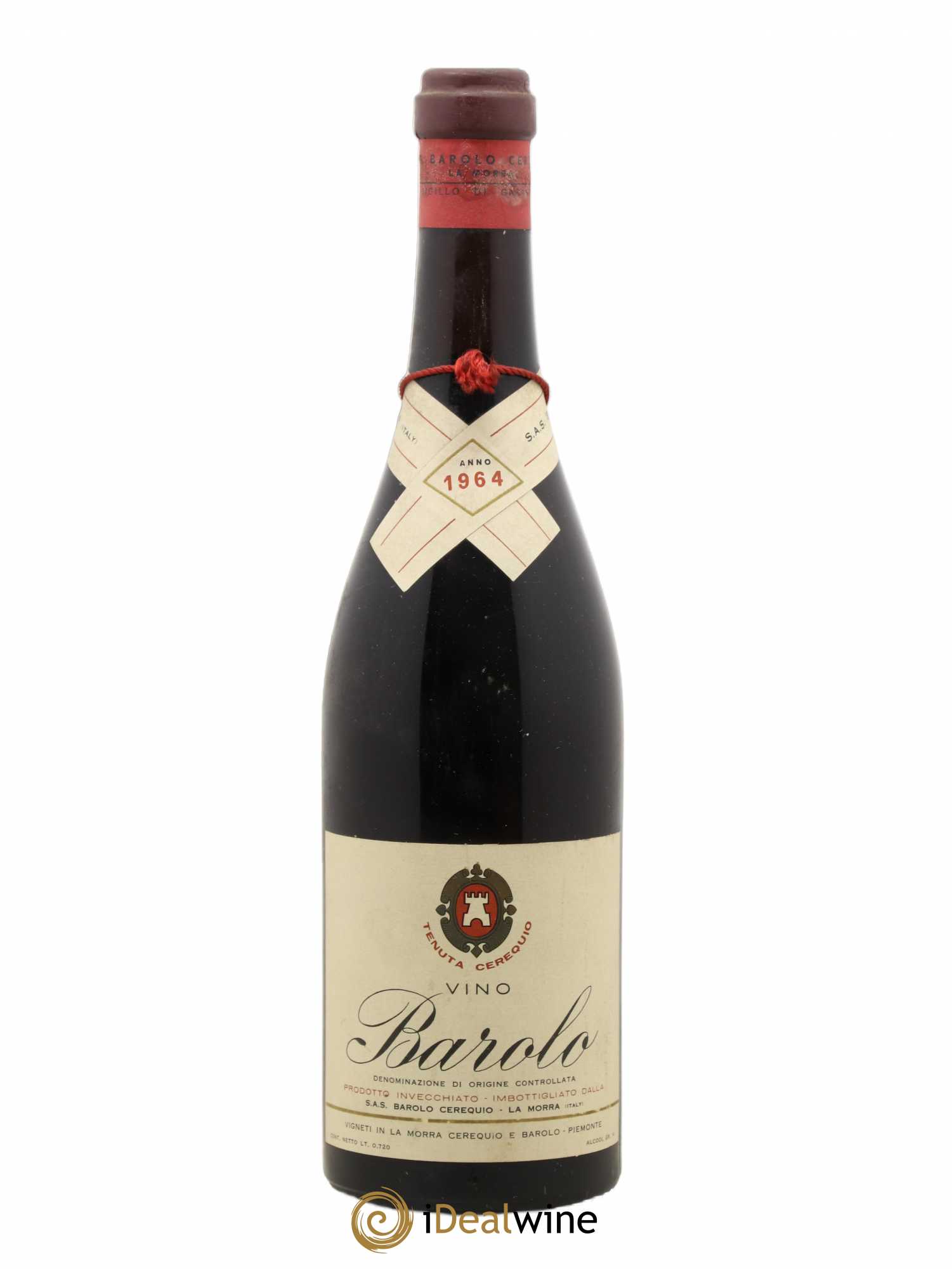 Barolo Cerequio 1964 - Lot de 1 bouteille - 0