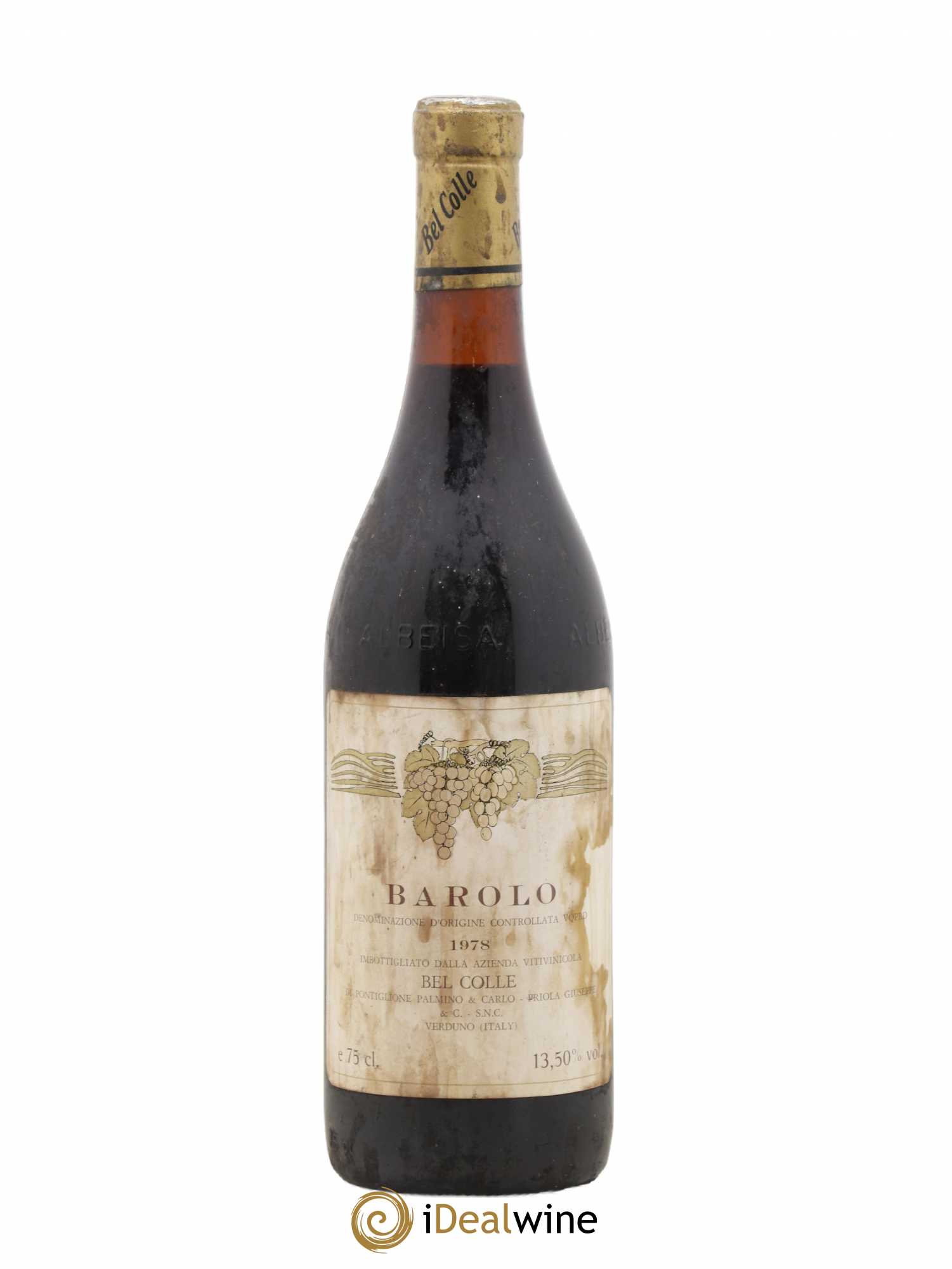Barolo DOCG Bel Colle 1978 - Lotto di 1 bottiglia - 0