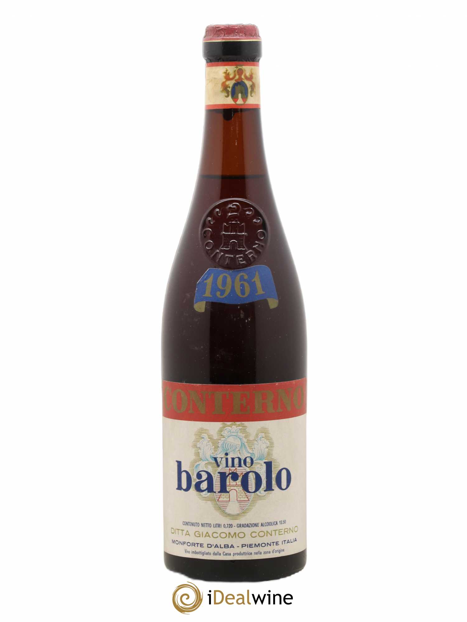 Barolo DOCG Giacomo Conterno 1961 - Lot de 1 bouteille - 0