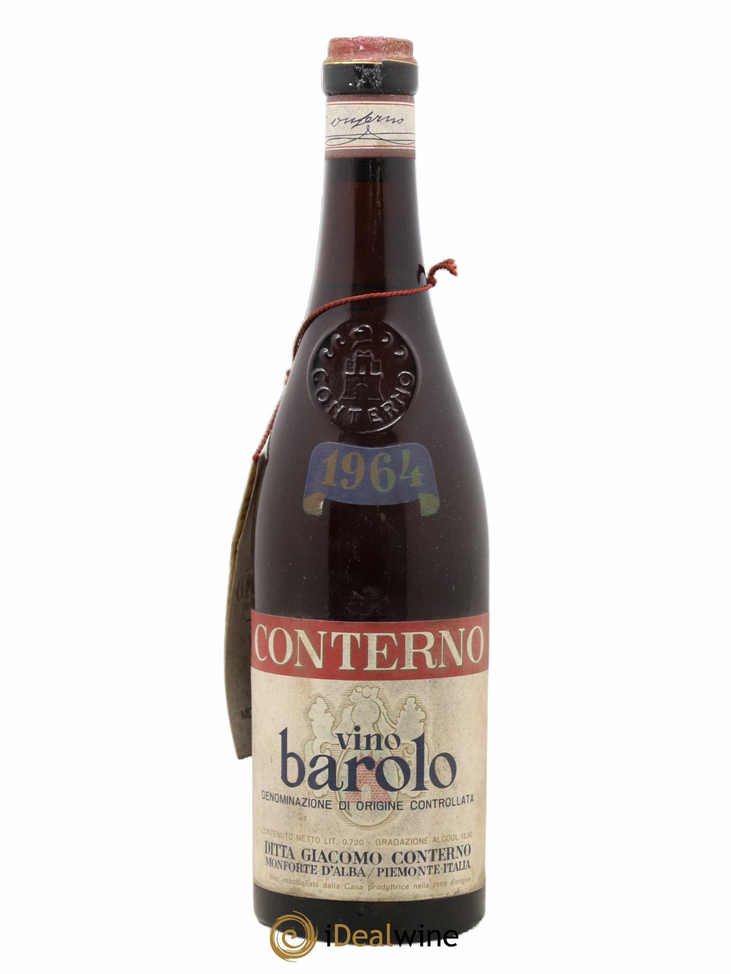 Barolo DOCG Giacomo Conterno 1964 - Lot de 1 bouteille - 0