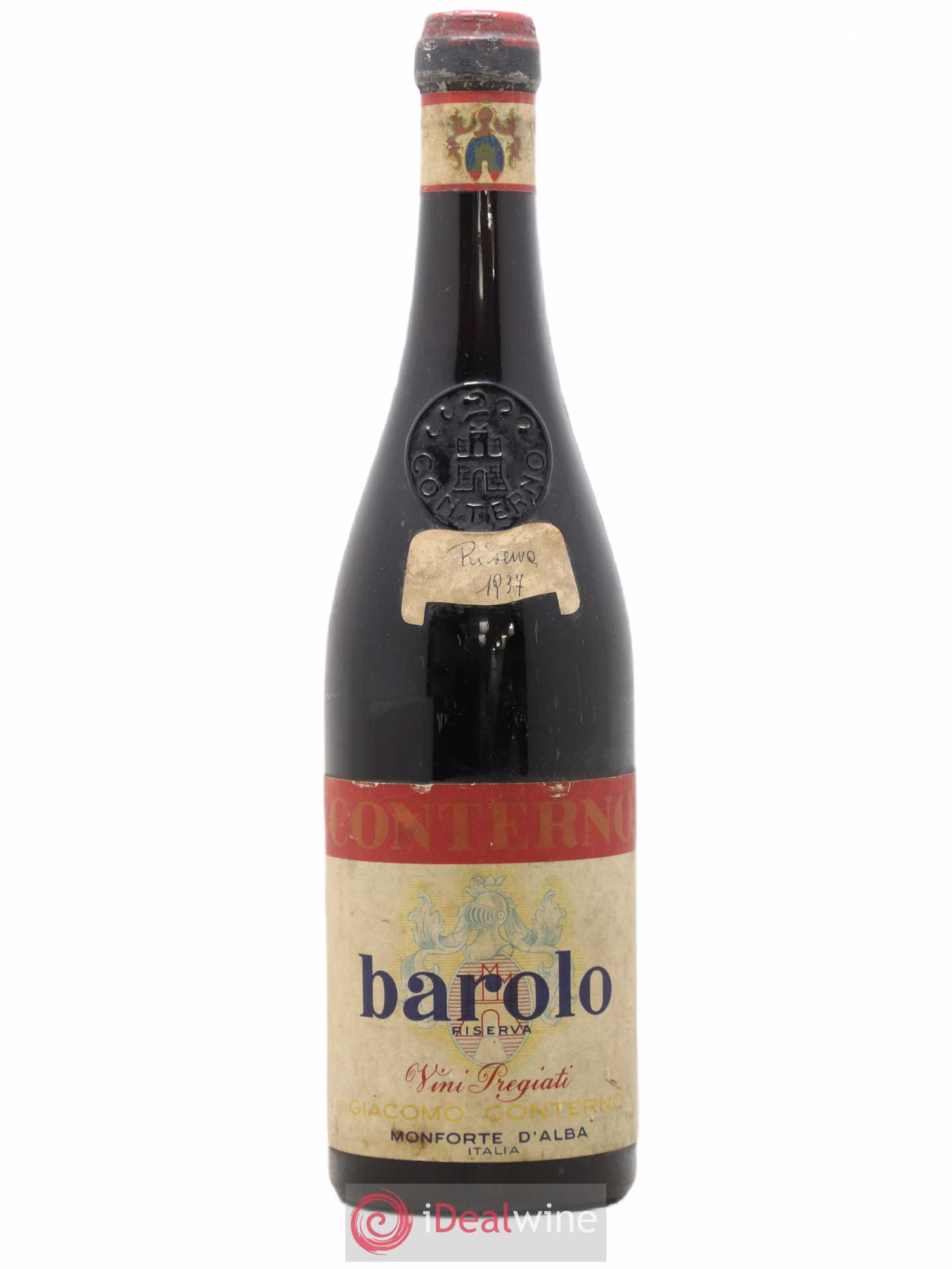 Barolo Riserva Giacomo Borgogno - Lot de 1 bouteille - 0