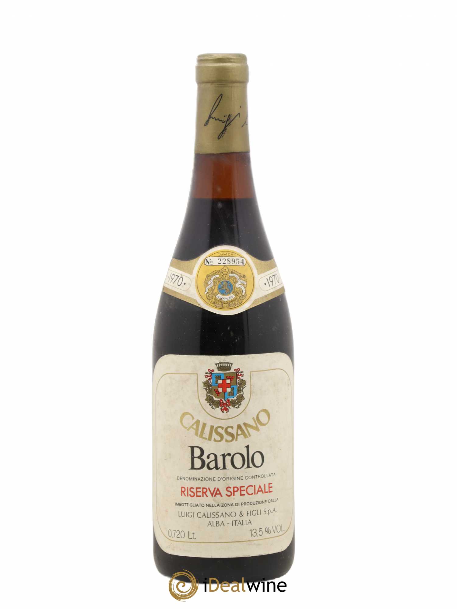 Barolo Calissano Riserva Speciale 1970 - Lot de 1 bouteille - 0