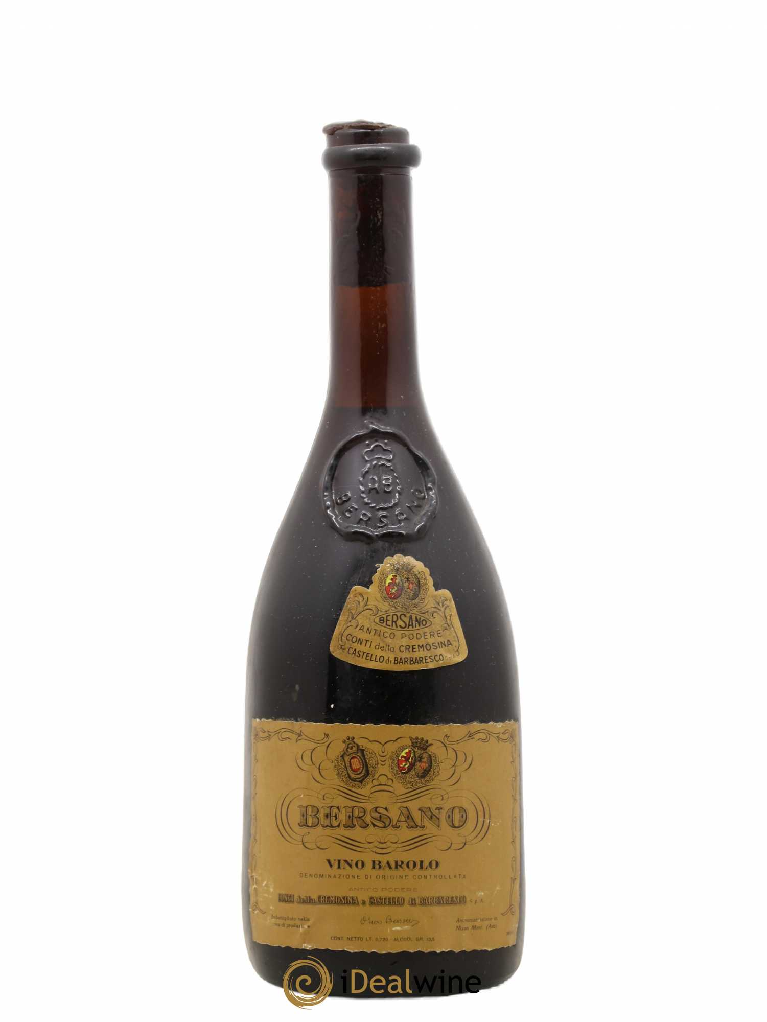 Barolo Bersano 1967 - Lot de 1 bouteille - 0