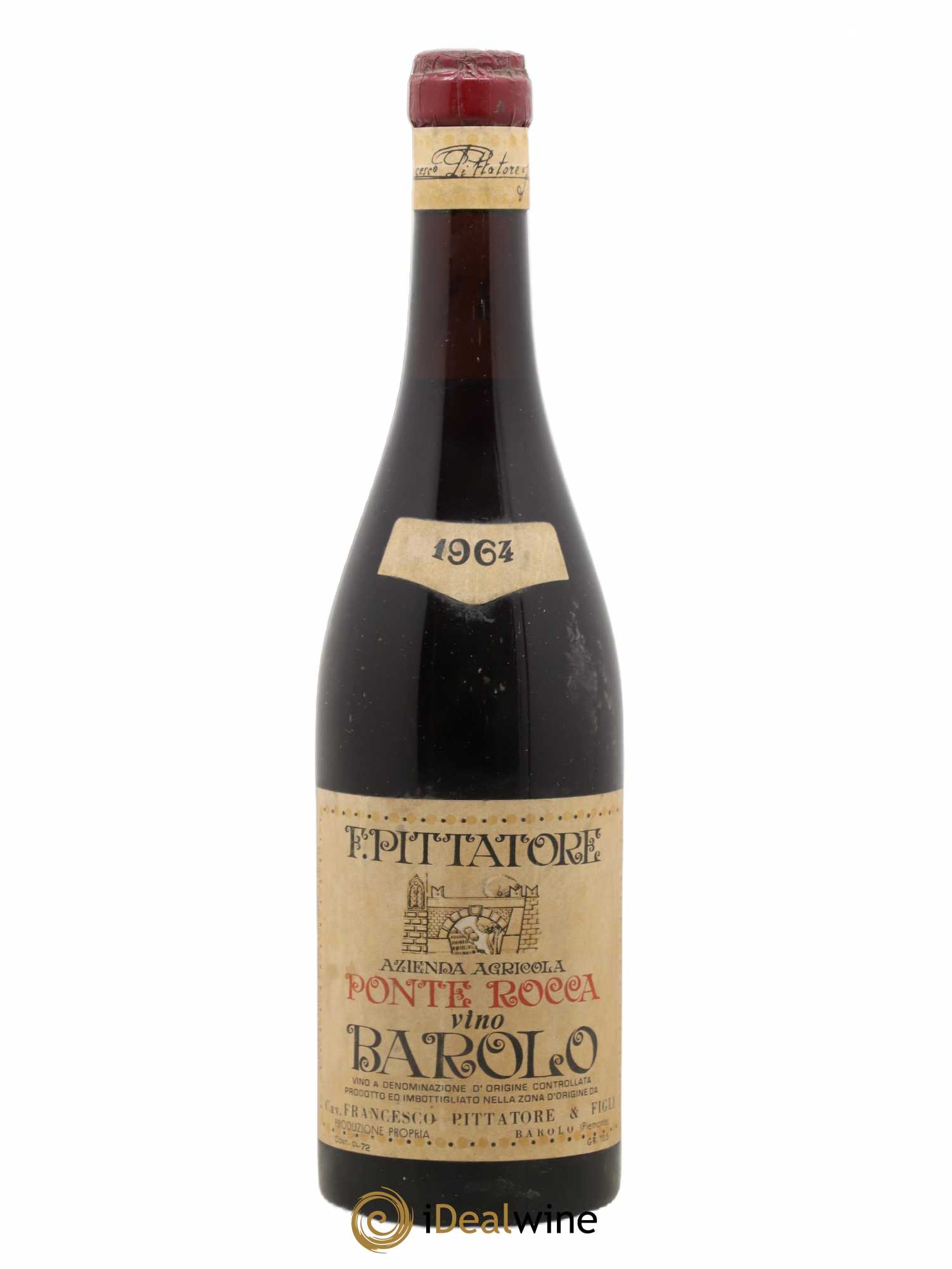 Barolo Pittatore 1964 - Lot de 1 bouteille - 0