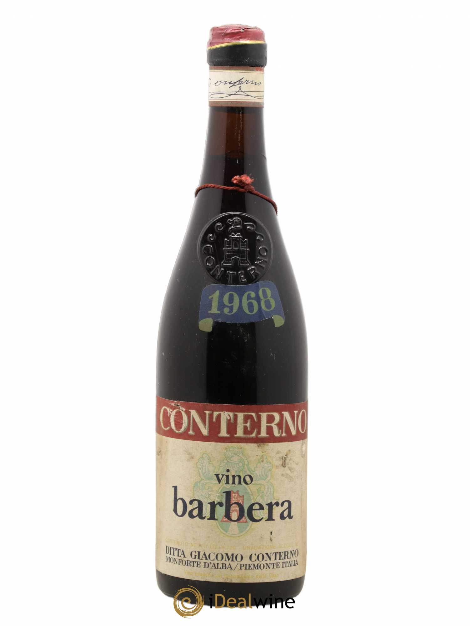 Barbera d'Alba DOC Giacomo Conterno 1968 - Lot de 1 bouteille - 0