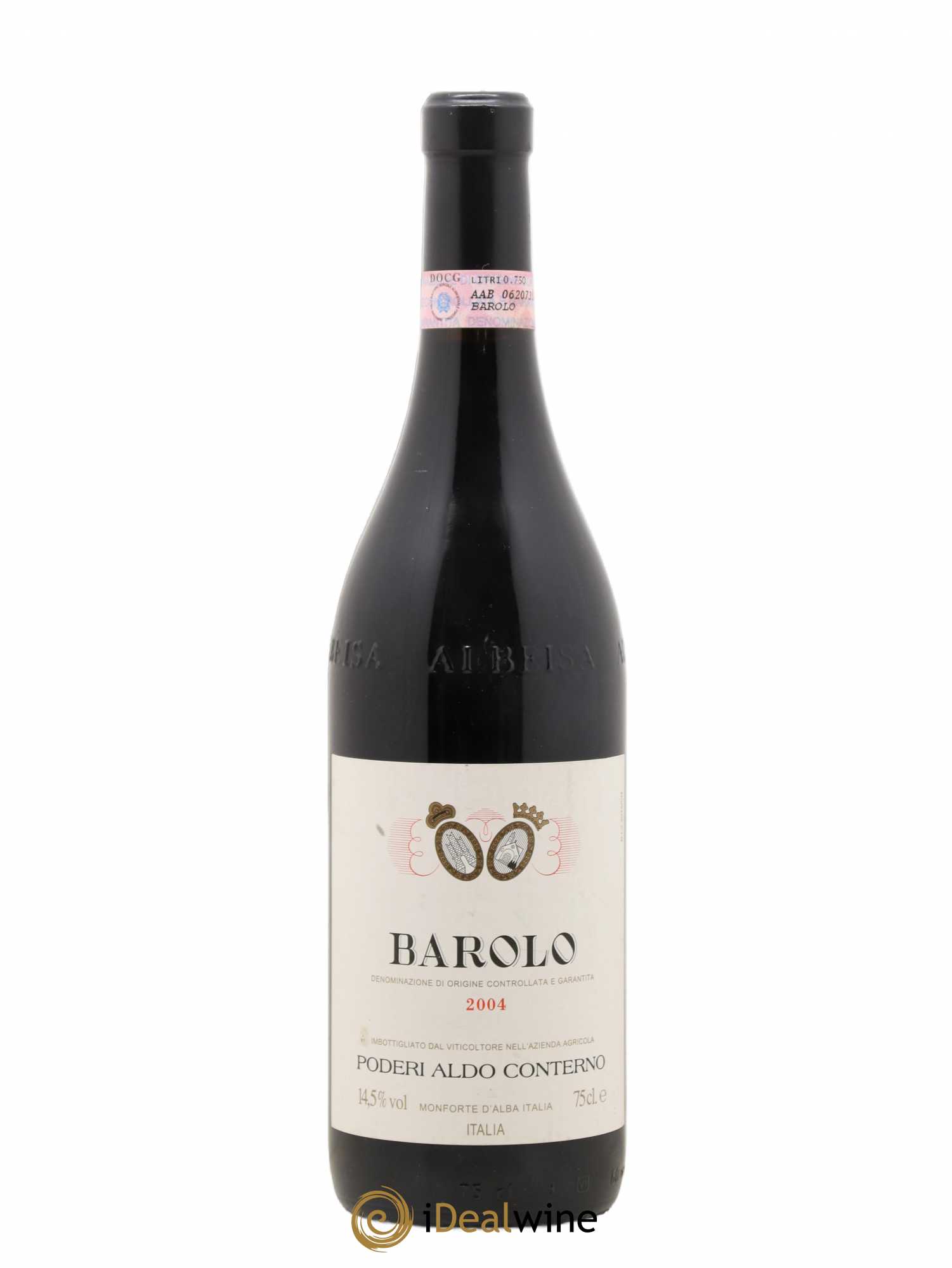 Barolo DOCG Aldo Conterno 2004 - Lot de 1 bouteille - 0