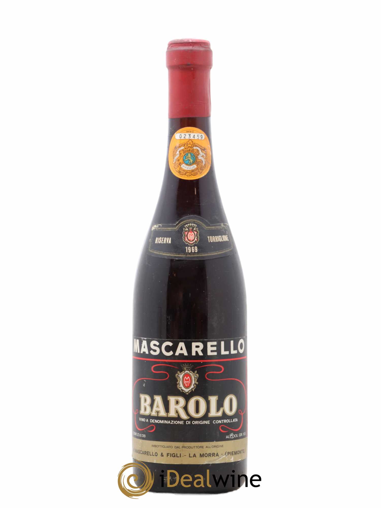 Barolo Riserva Mascarello 1969 - Posten von 1 Flasche - 0