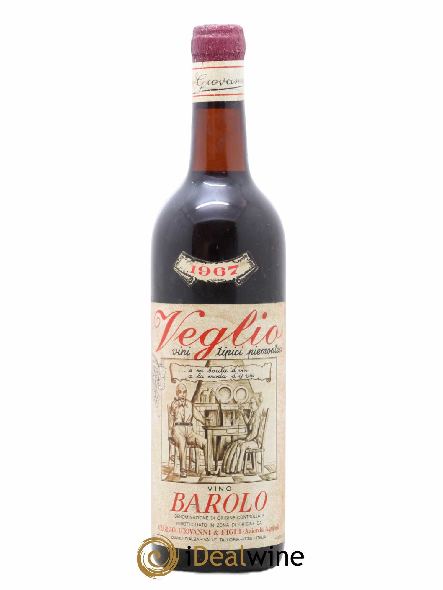 Barolo Veglio 1967 - Posten von 1 Flasche - 0