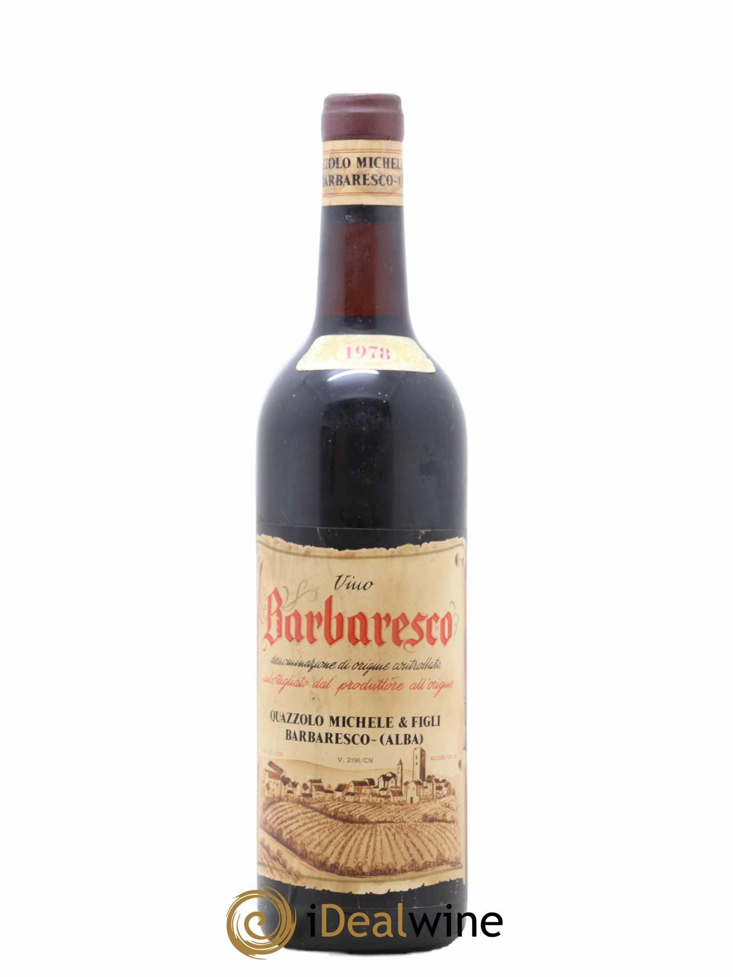 Barbaresco DOCG Quazzolo 1978 - Posten von 1 Flasche - 0