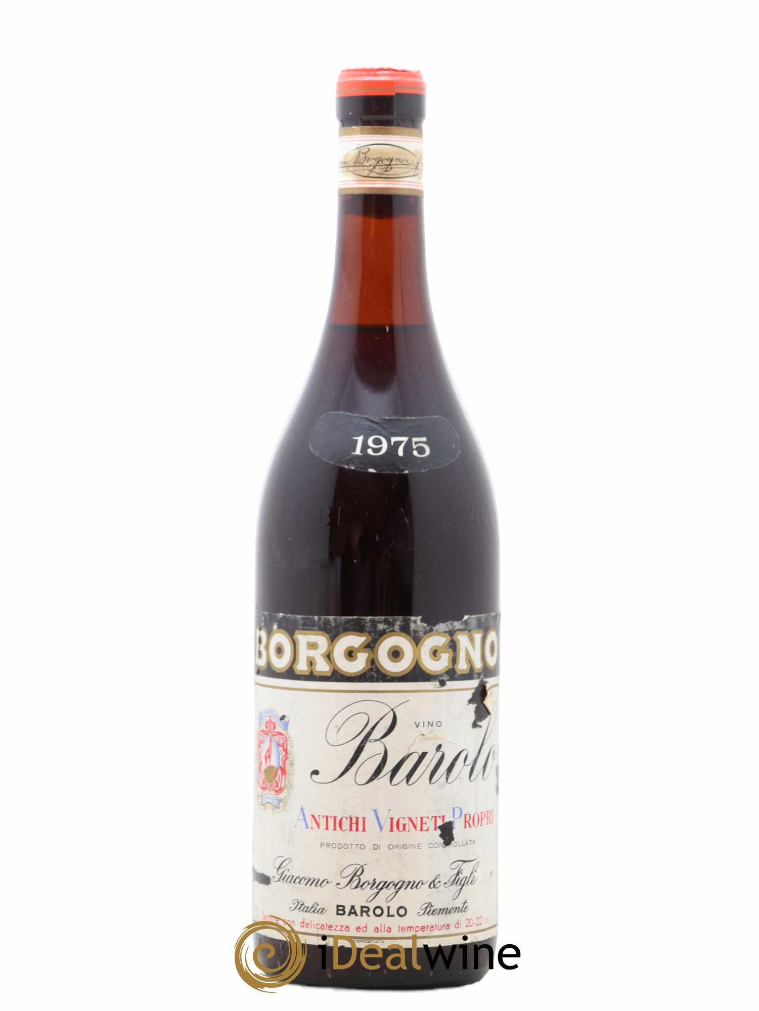 Barolo Borgogno 1975 - Lot de 1 bouteille - 0