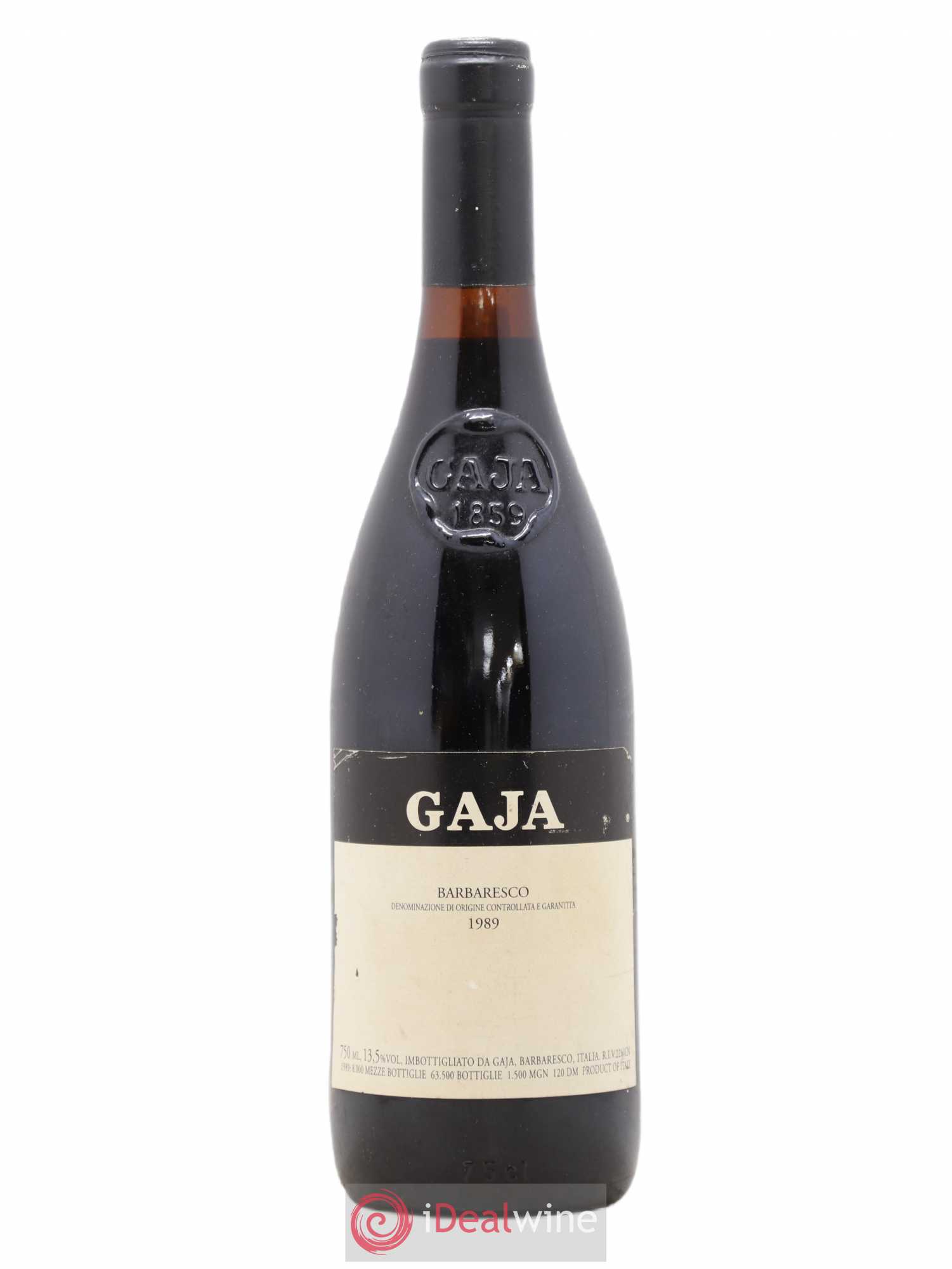 Barbaresco DOCG Angelo Gaja 1989 - Lot de 1 bouteille - 0