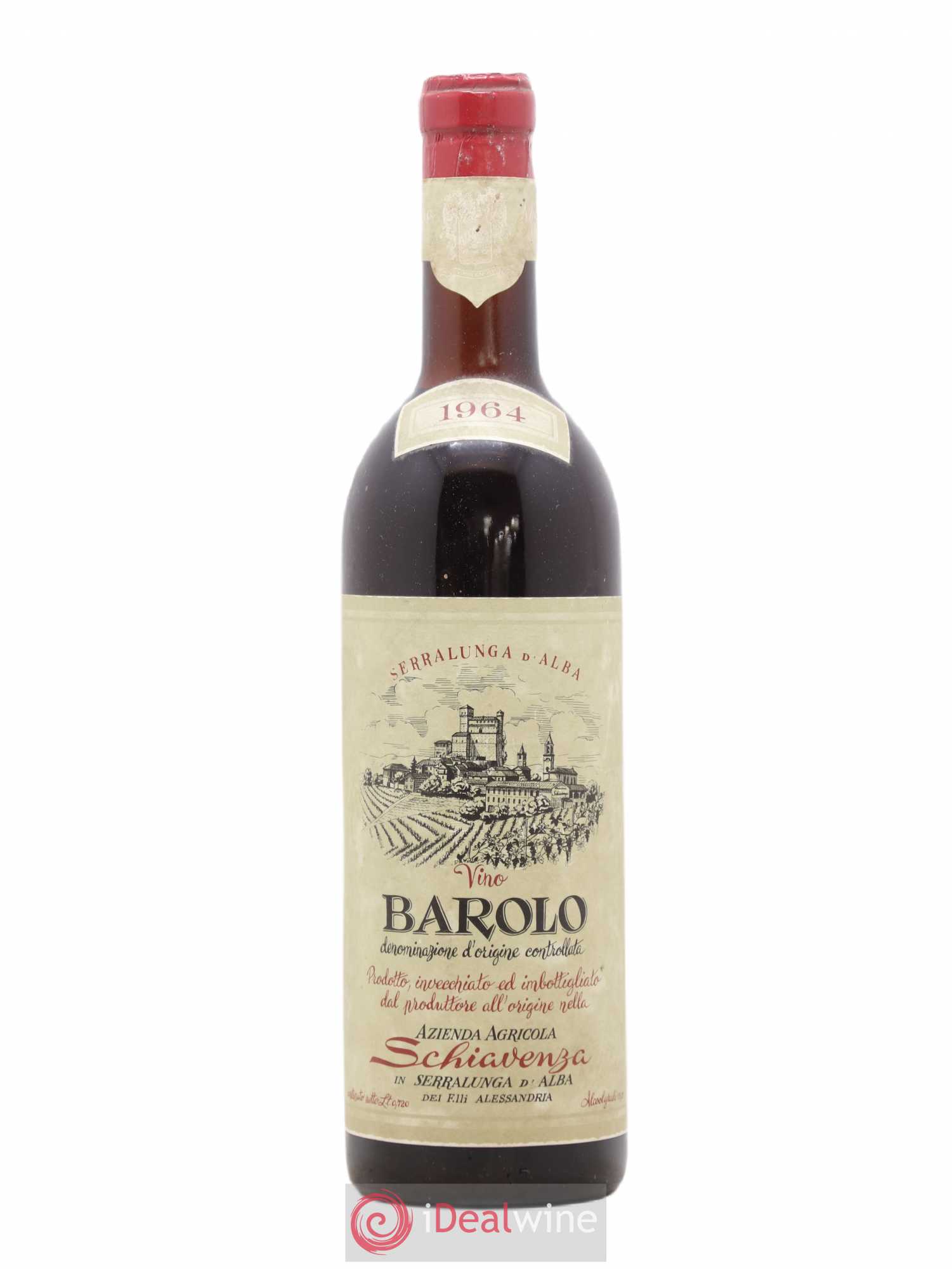 Barolo Schiavenza 1964 - Lot de 1 bouteille - 0