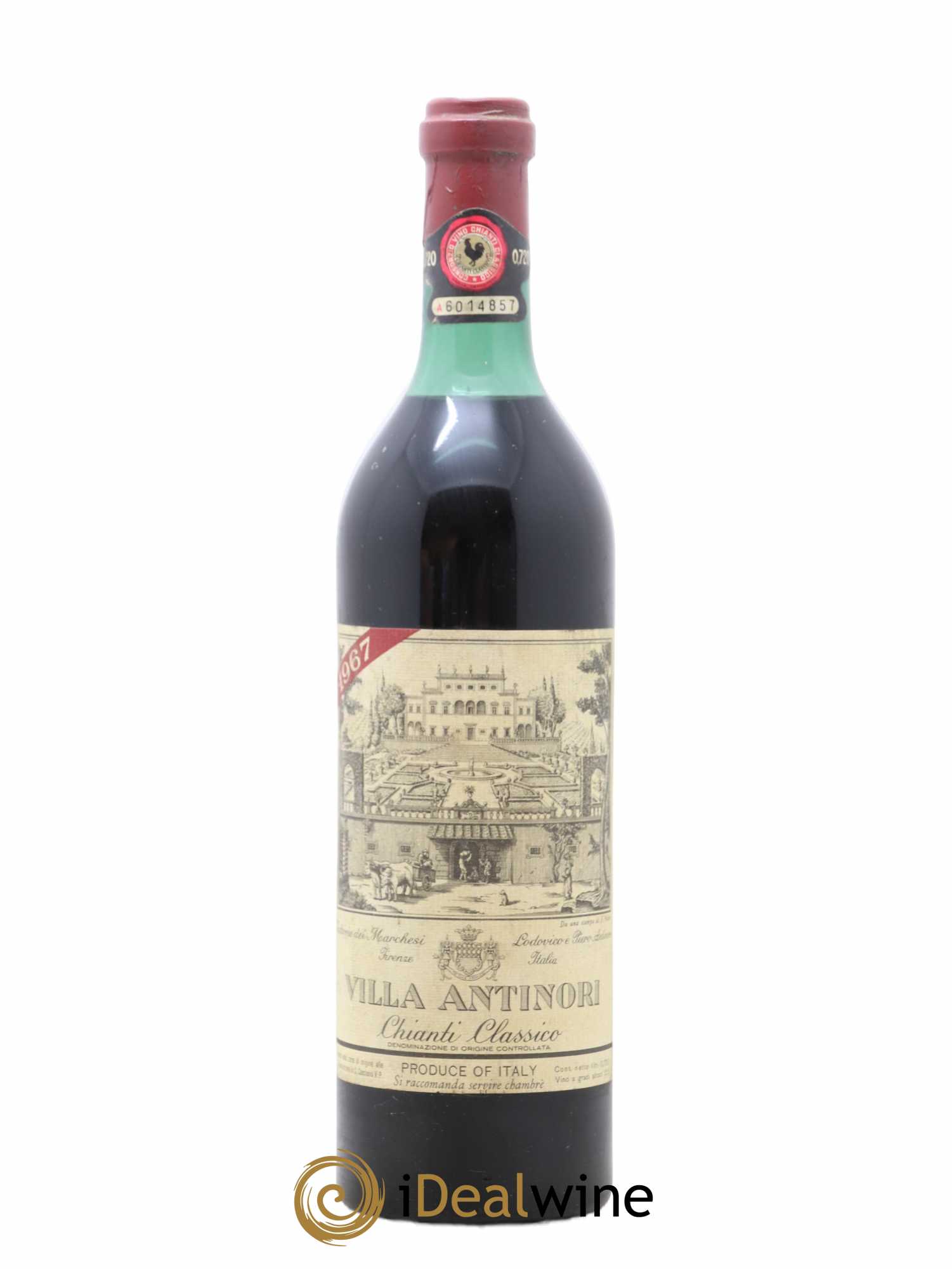 Chianti Classico DOCG Villa Antinori 1967 - Lot de 1 bouteille - 0