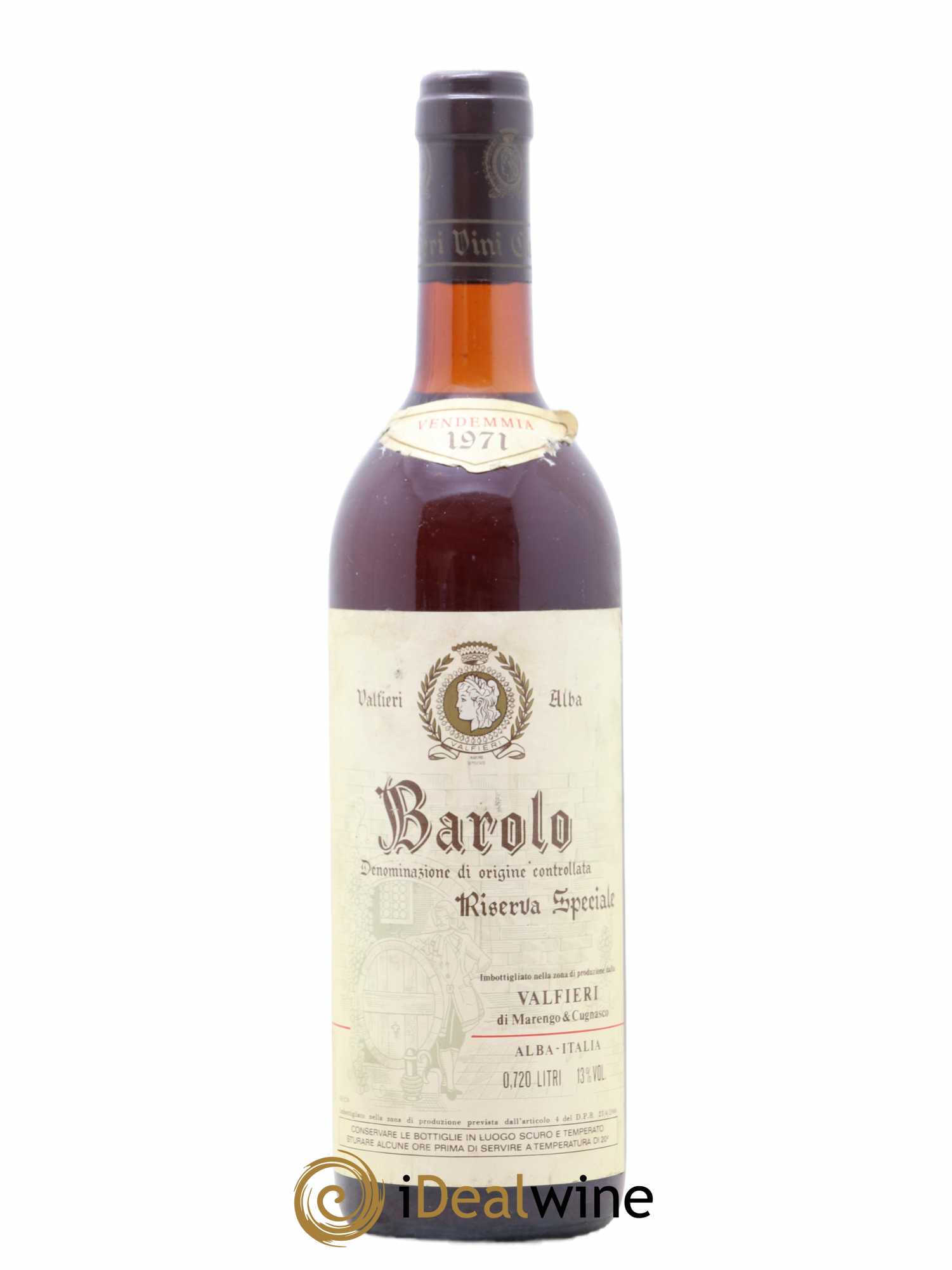 Barolo Valfieri Riserva Speciale 1971 - Posten von 1 Flasche - 0