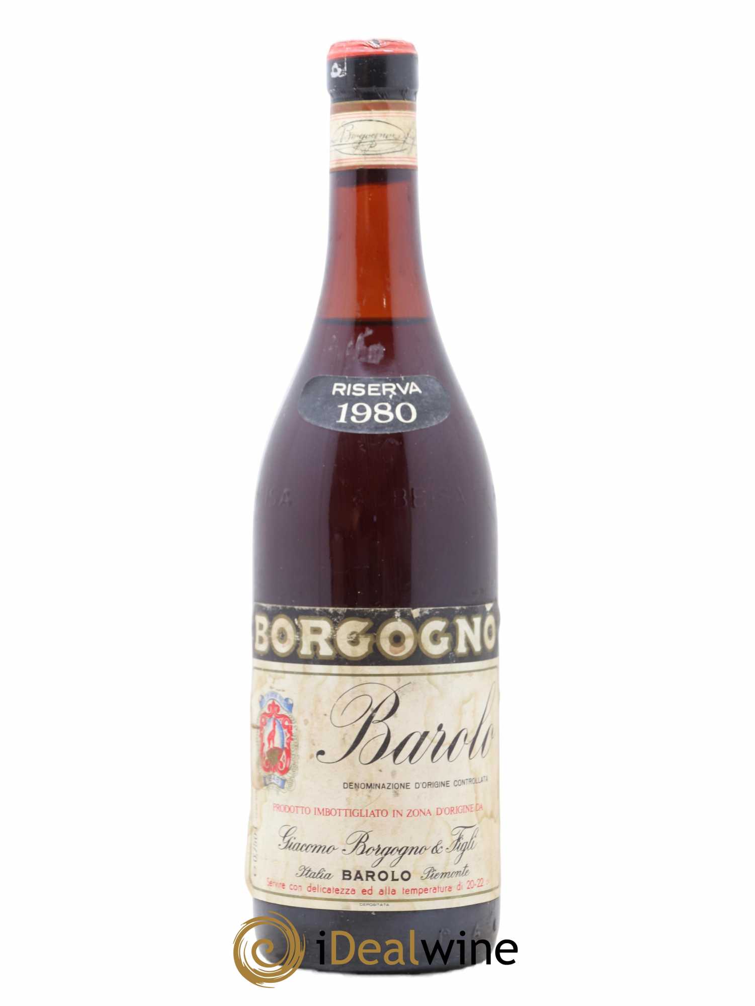 Barolo Borgogno Riserva 1980 - Posten von 1 Flasche - 0