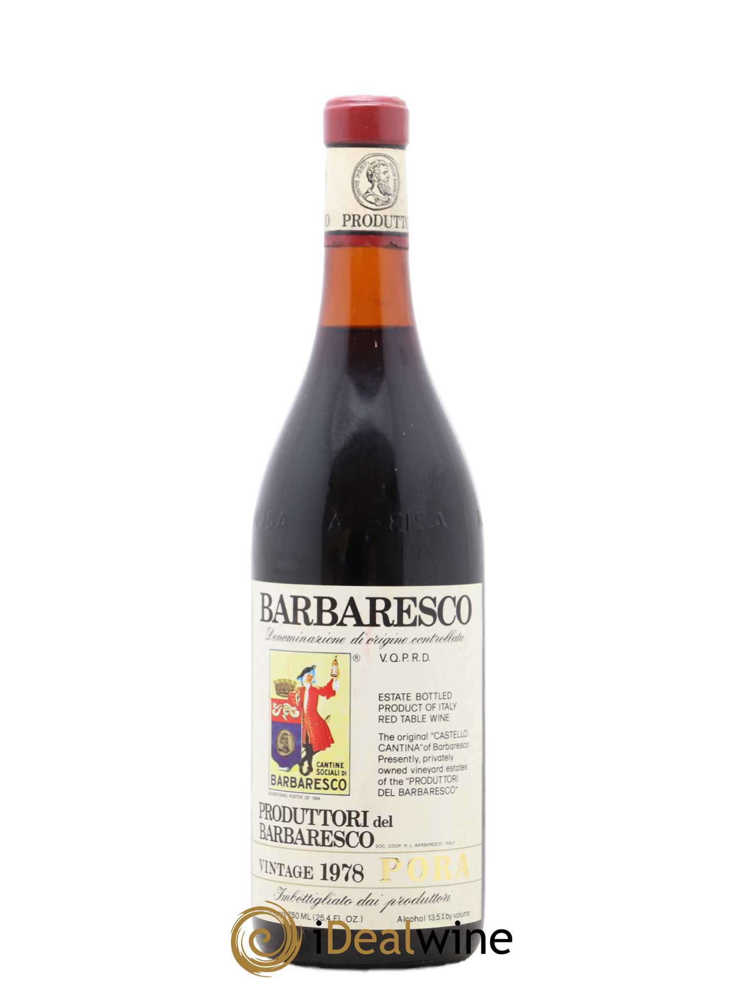 Barbaresco DOCG Produttori Del Barbersco Riserva Pora 1978 - Lot de 1 bouteille - 0
