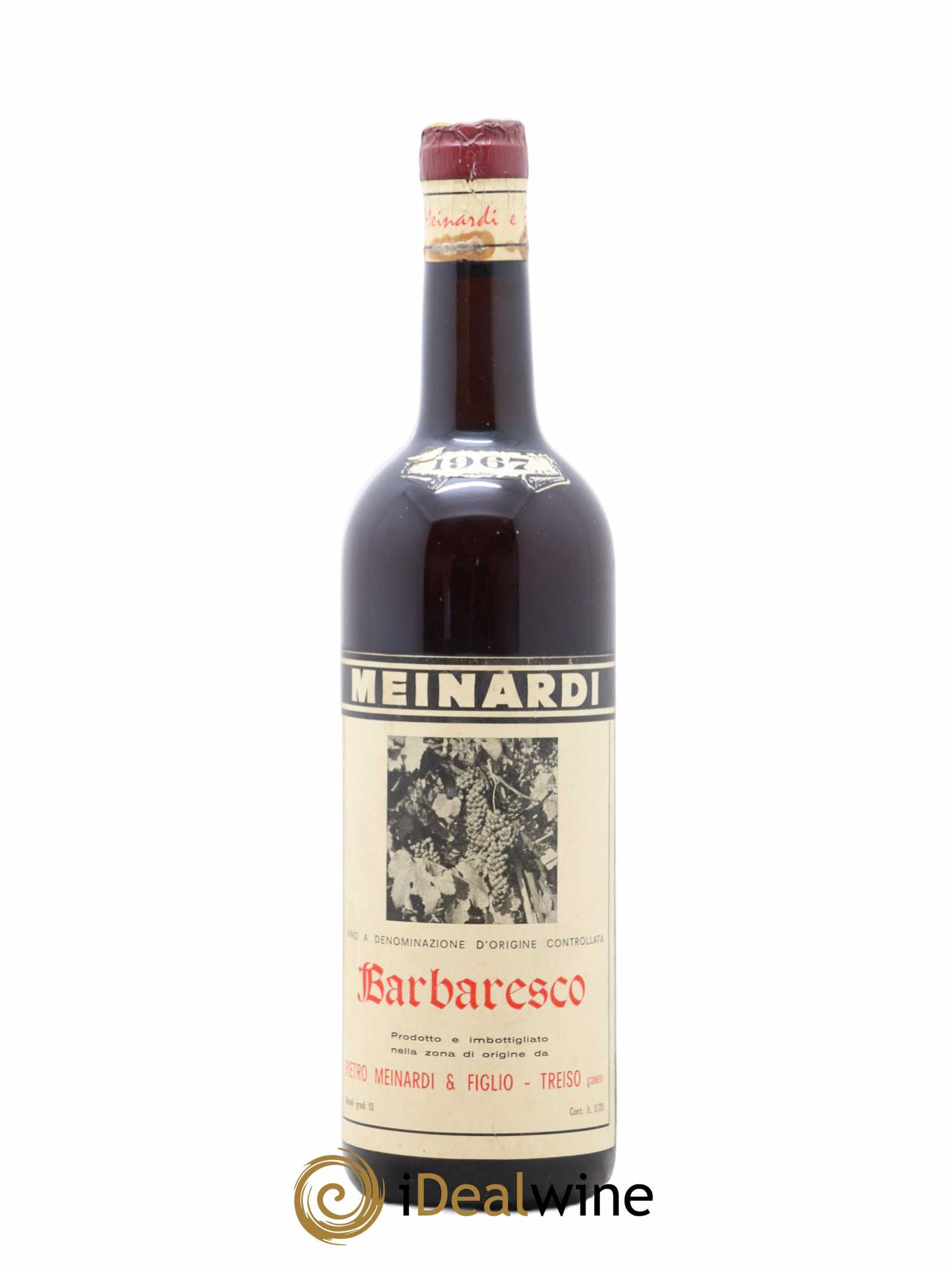 Barbaresco DOCG Meinardi 1967 - Posten von 1 Flasche - 0