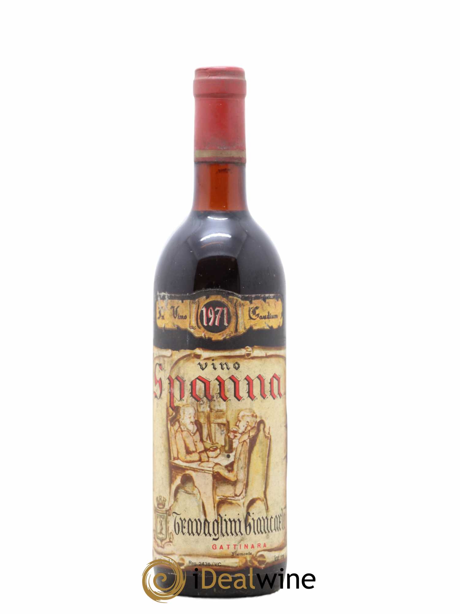 Gattinara DOCG Spanna Travaglini Giancaelo 1971 - Posten von 1 Flasche - 0