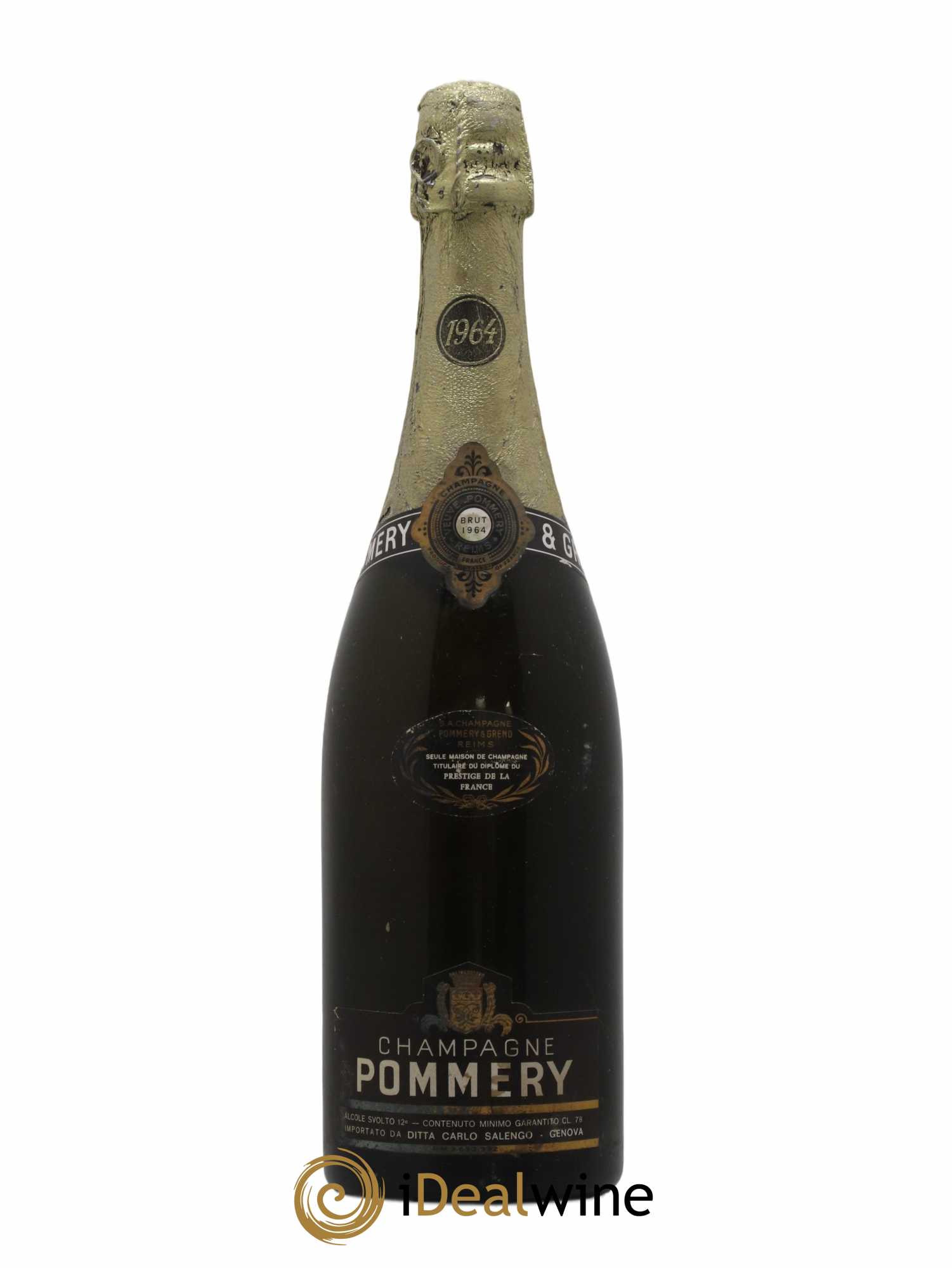 Brut Pommery 1964 - Lot de 1 bouteille - 0