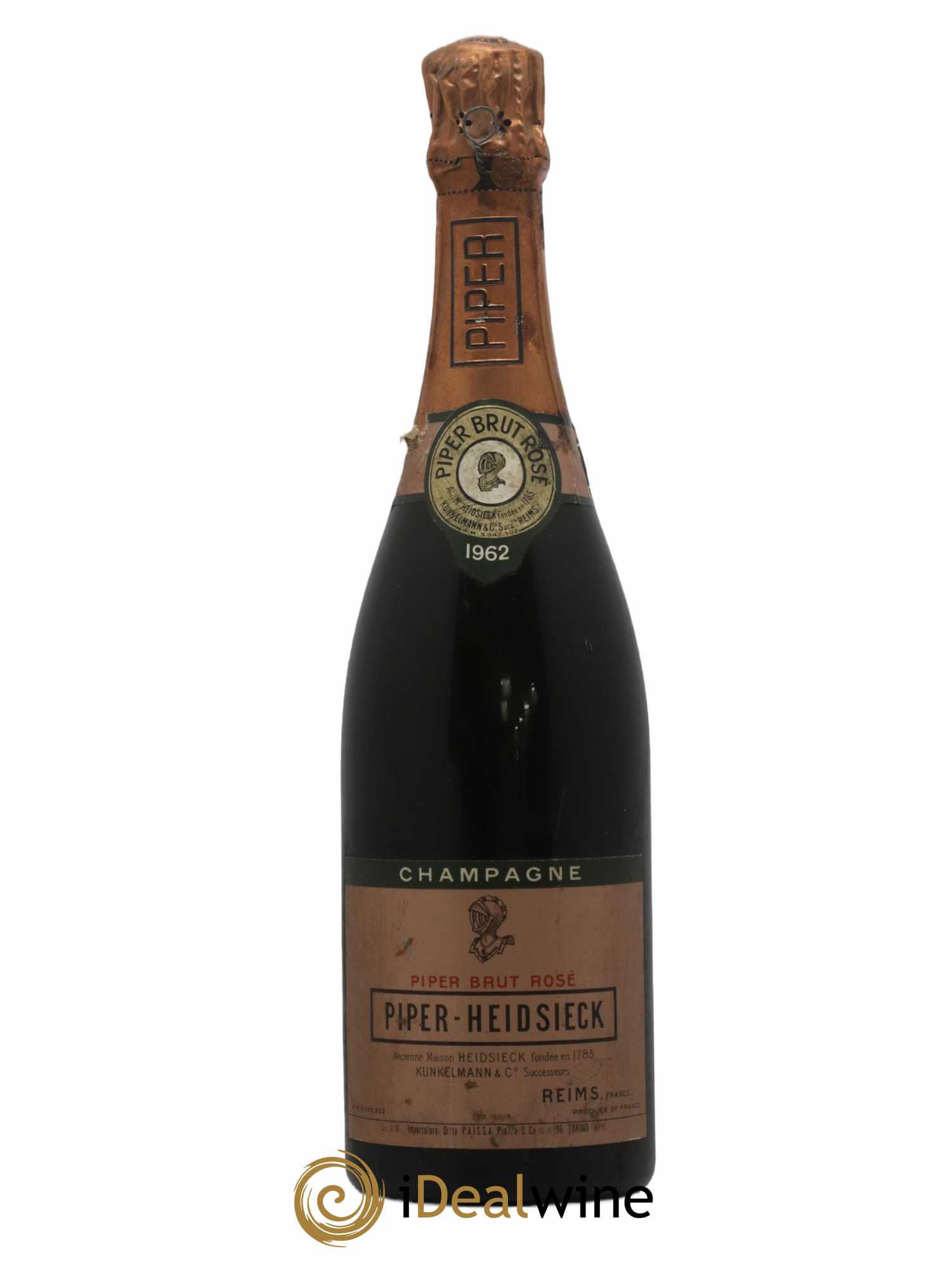 Champagne - Brut Piper Heidsieck 1962 - Posten von 1 Flasche - 0