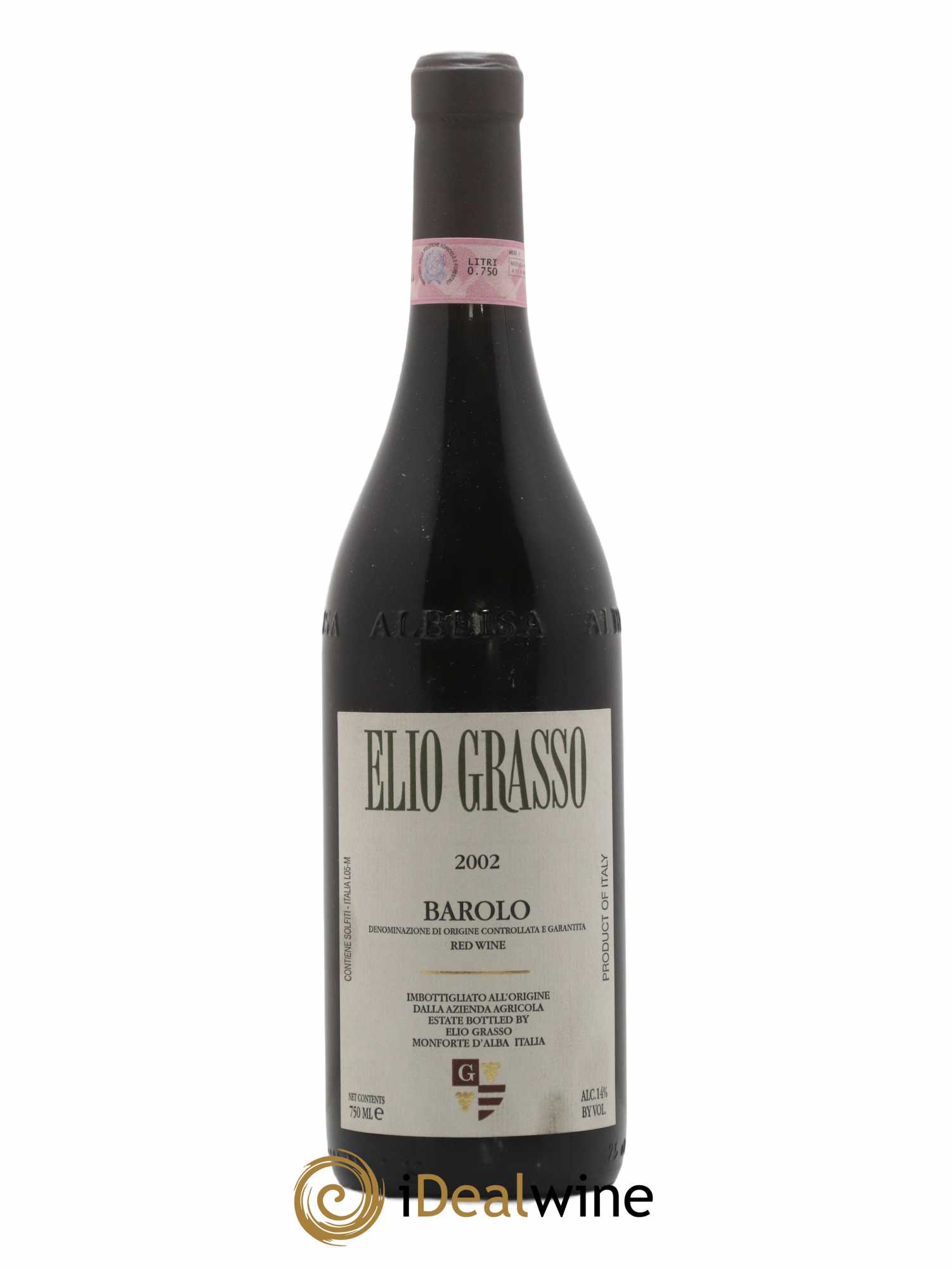 Barolo Elio Grasso 2002 - Posten von 1 Flasche - 0