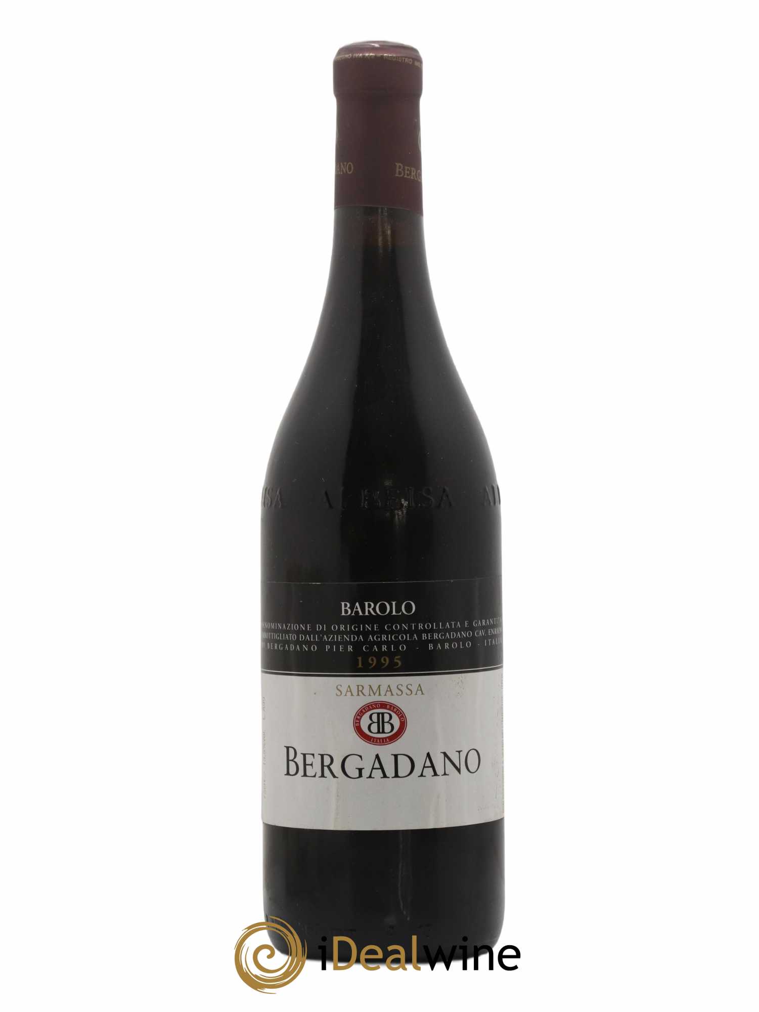 Barolo Bergadano 1995 - Lot de 1 bouteille - 0