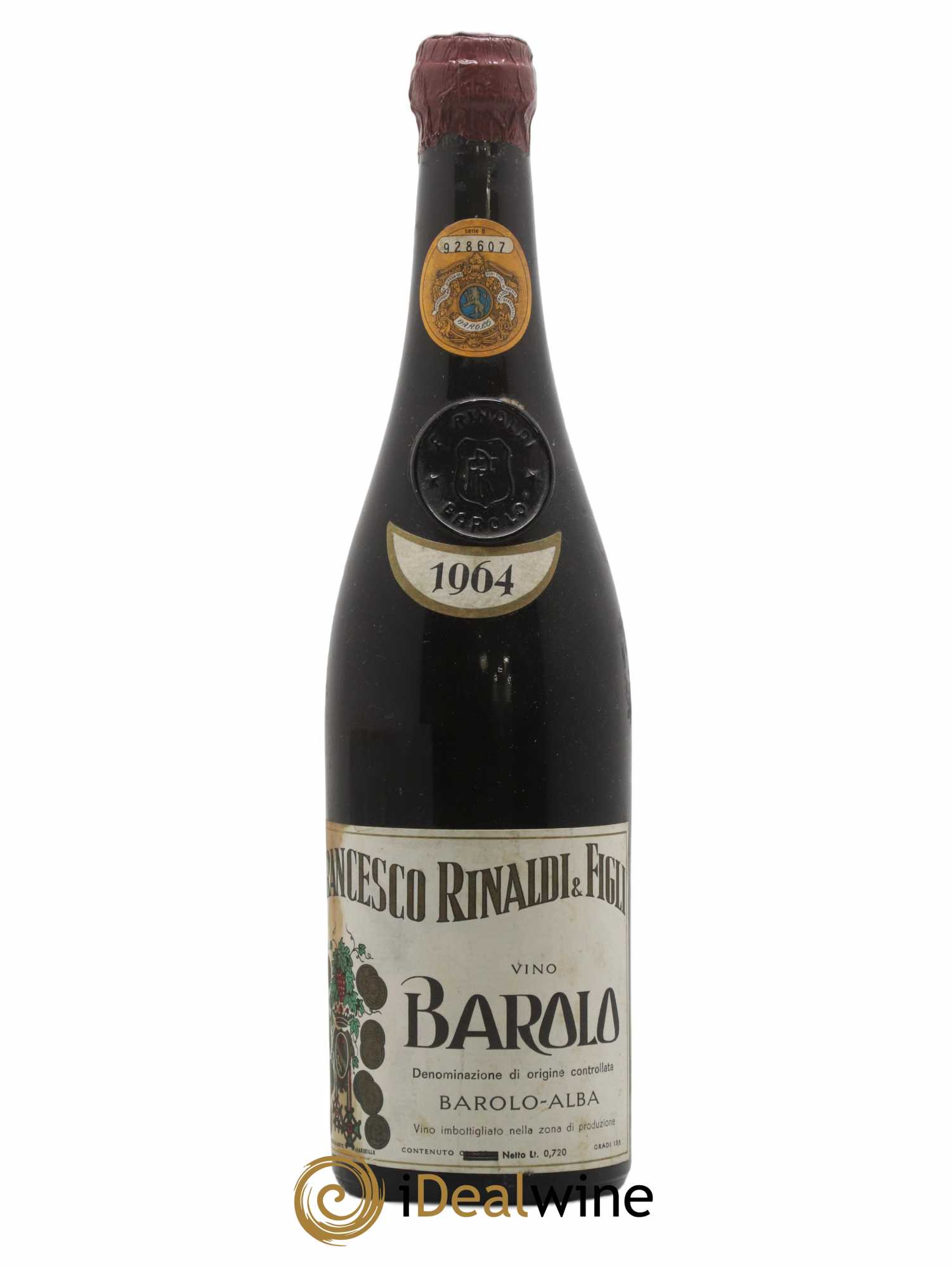 Barolo DOCG Francesco Rinaldi 1964 - Posten von 1 Flasche - 0