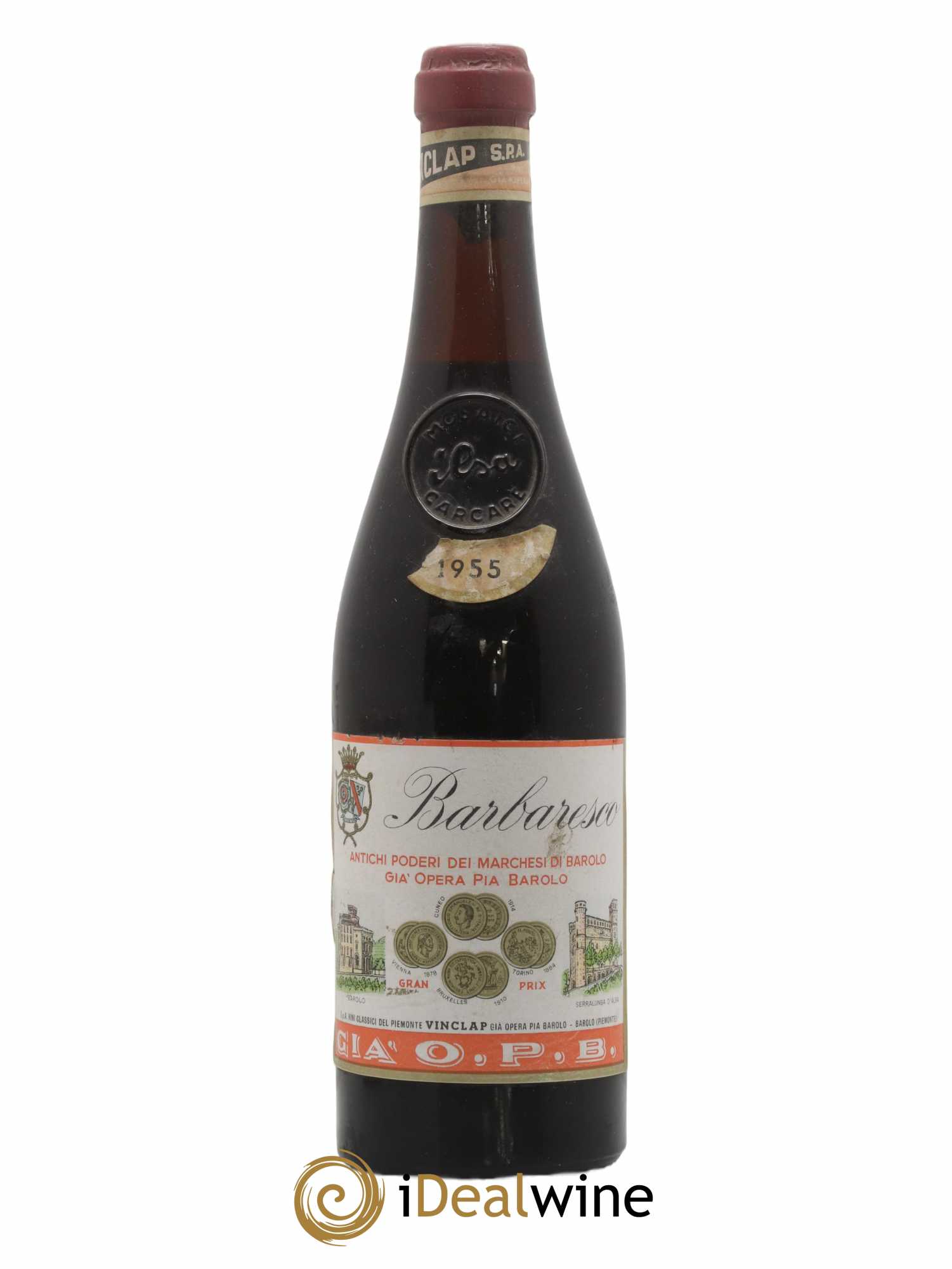 Barbaresco DOCG Marchesi Di Barolo 1955 - Lot de 1 bouteille - 0