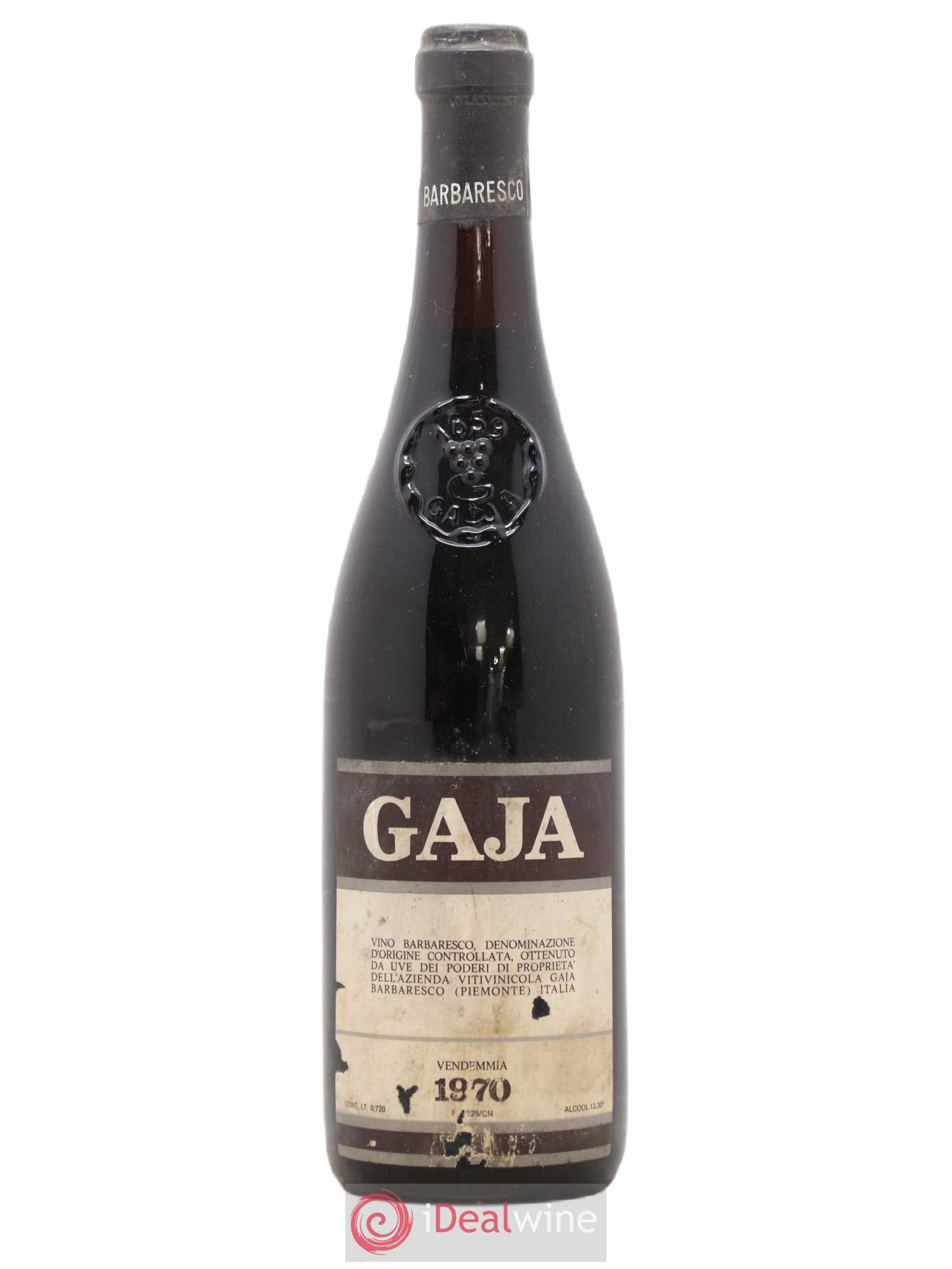 Barbaresco DOCG Angelo Gaja 1970 - Lot de 1 bouteille - 0
