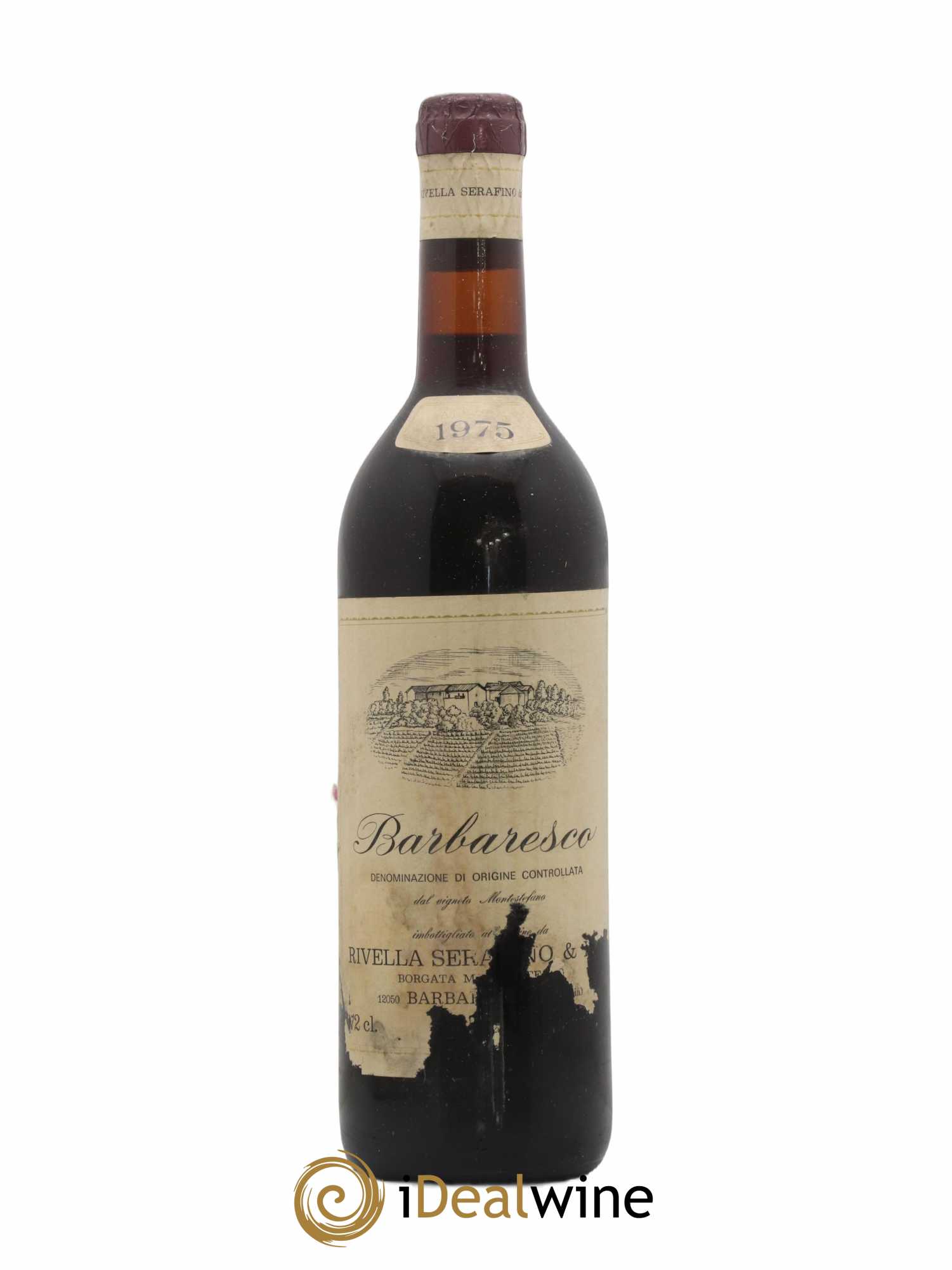 Barbaresco DOCG Serafino Rivella 1975 - Posten von 1 Flasche - 0