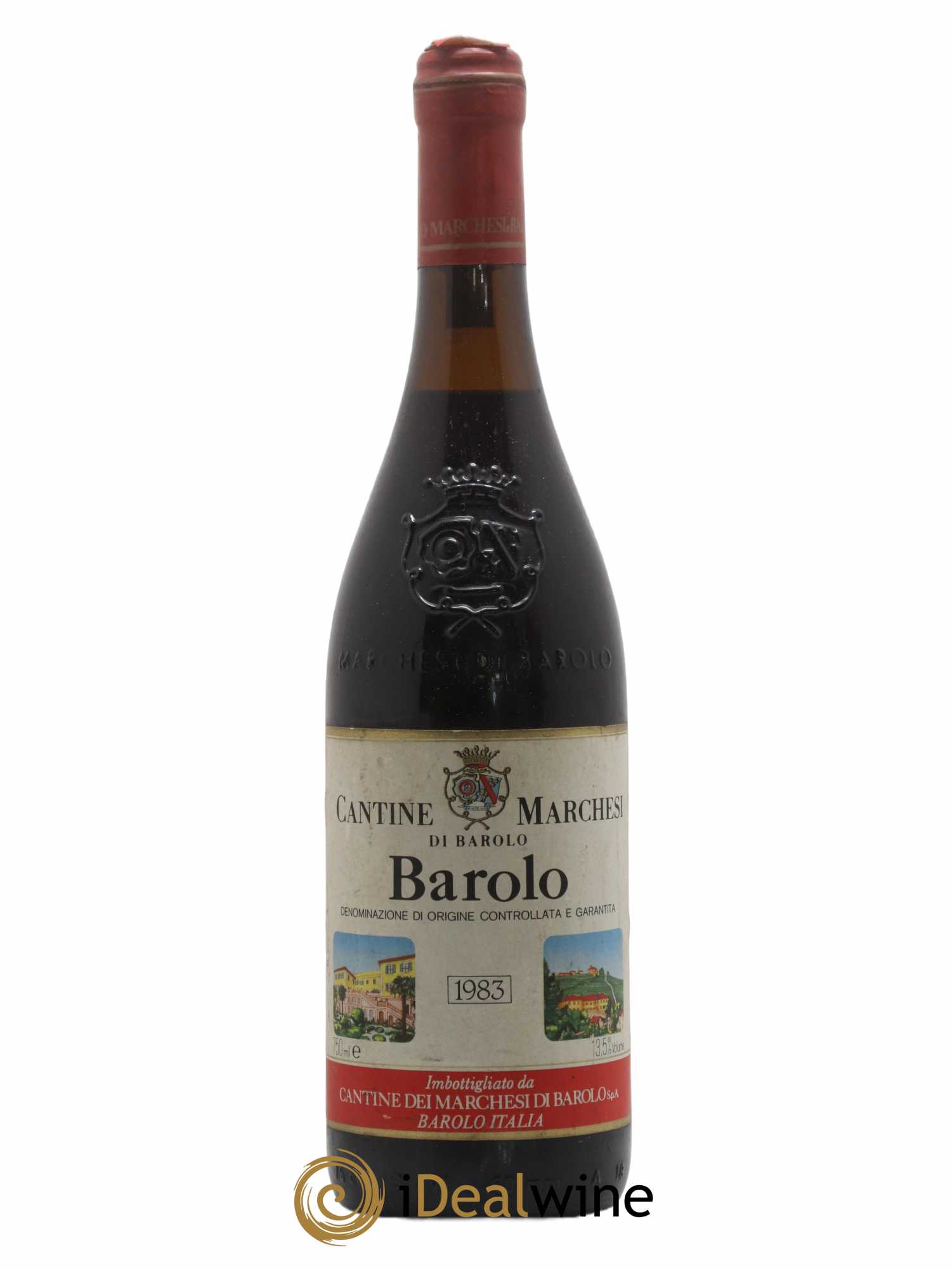 Barolo Marchesi Di Barolo 1983 - Lot de 1 bouteille - 0
