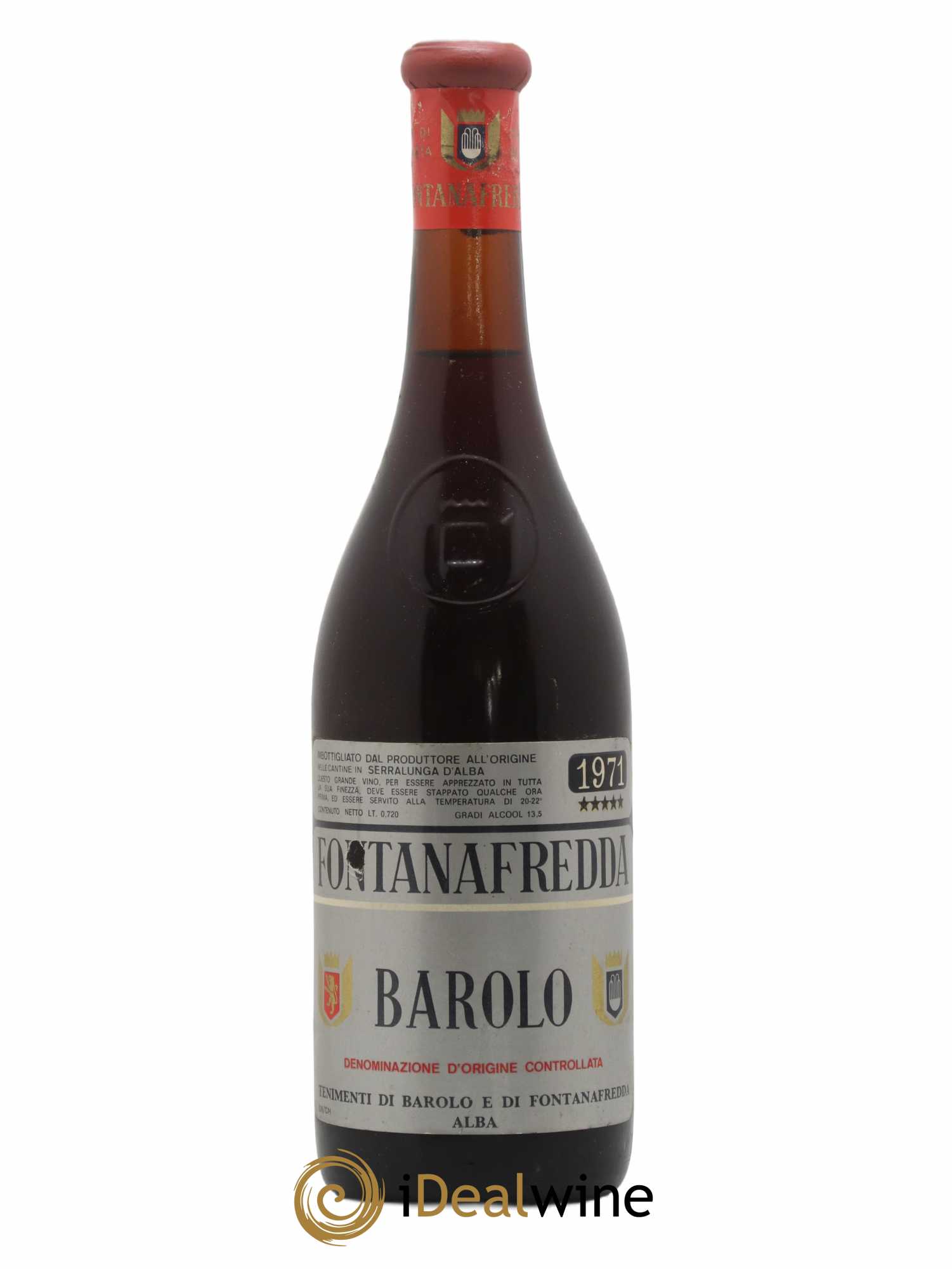 Barolo Fontanafredda 1971 - Lot de 1 bouteille - 0