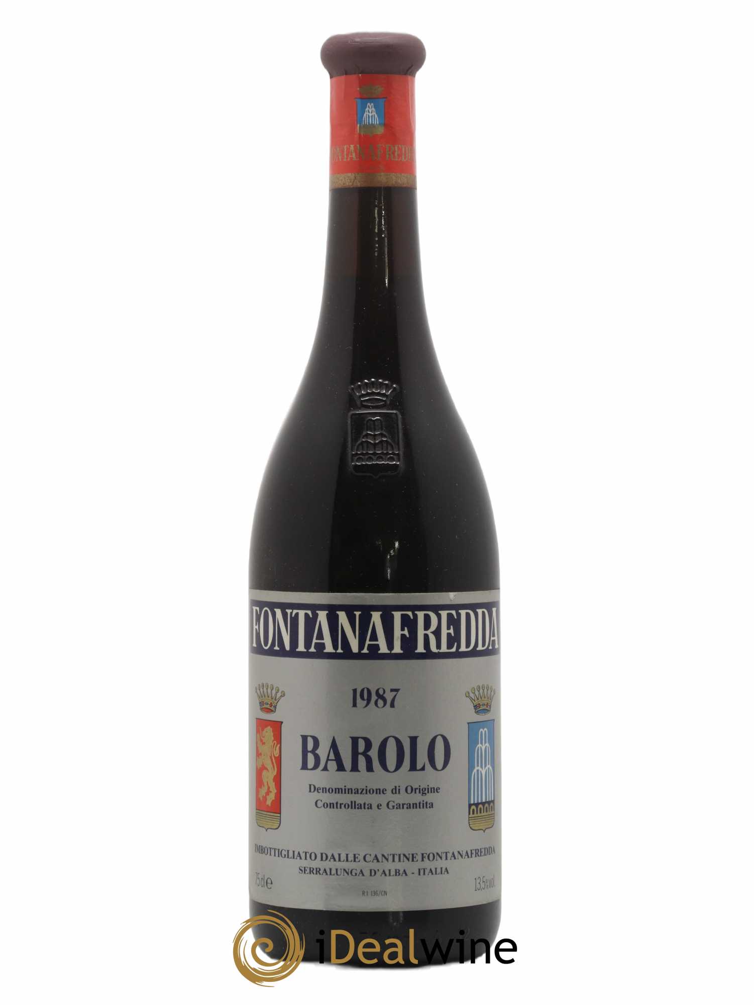 Barolo DOCG Fontanafredda 1987 - Lotto di 1 bottiglia - 0