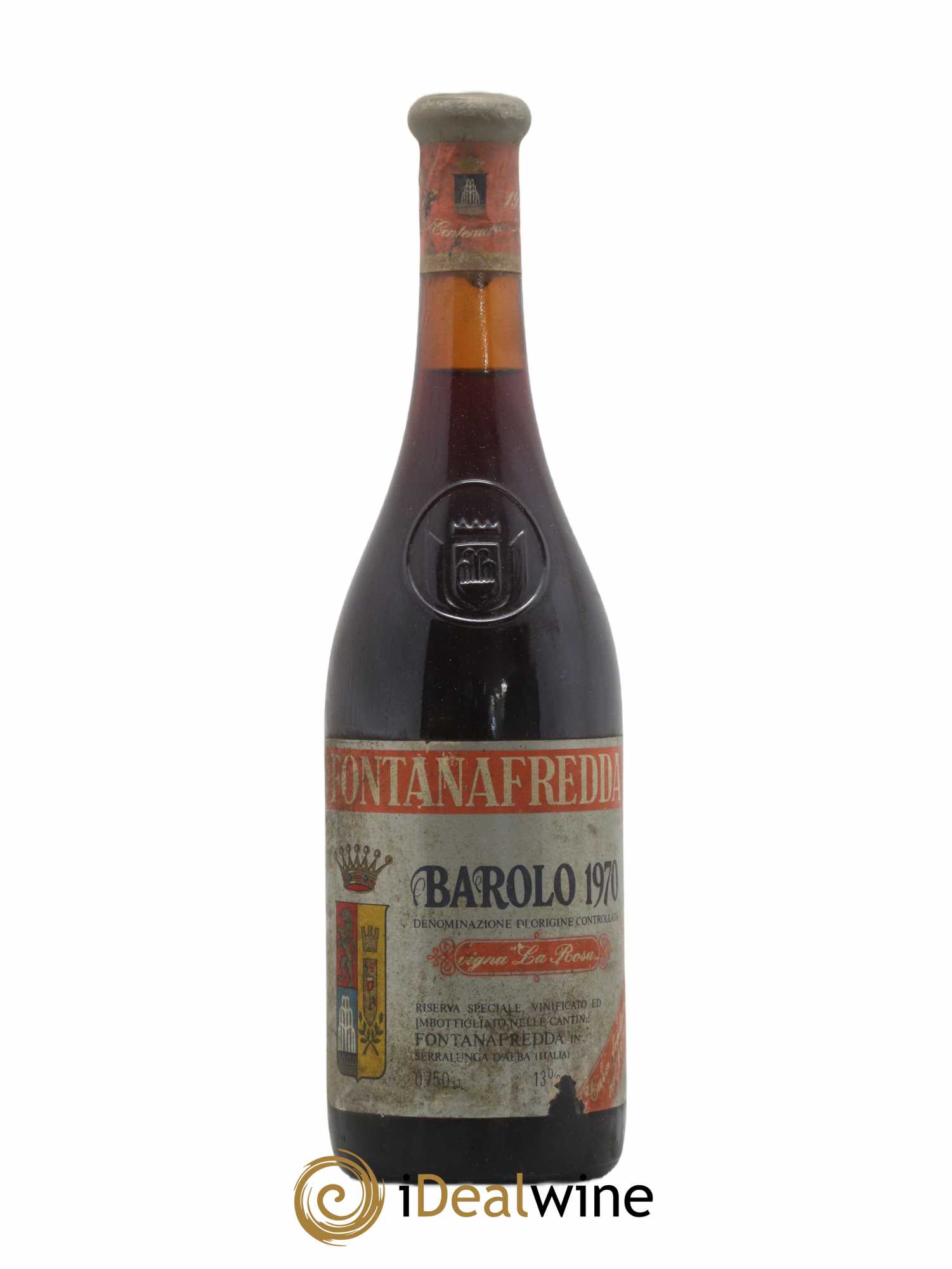 Barolo La Rosa Fontanafredda 1970 - Posten von 1 Flasche - 0