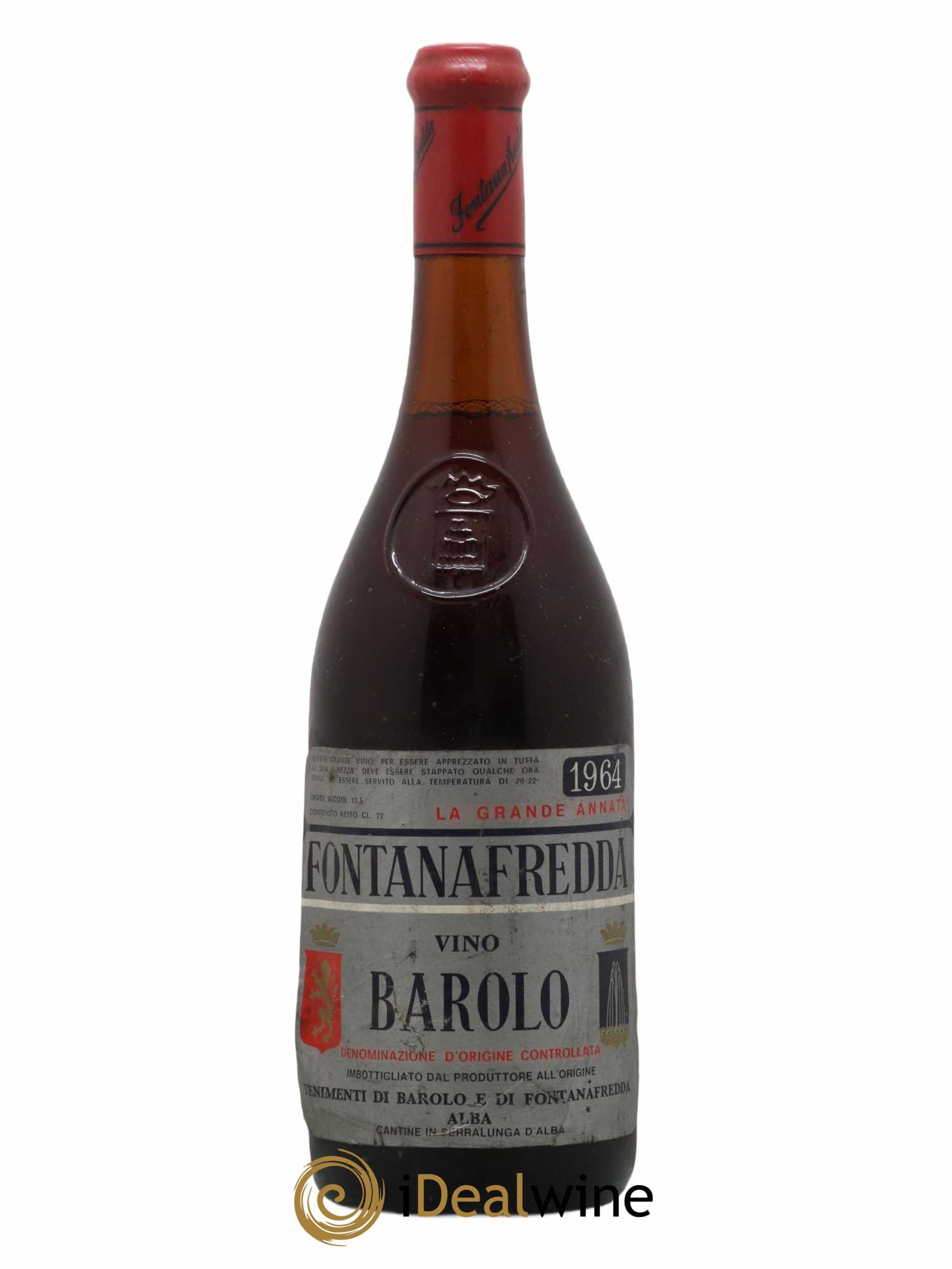 Barolo Fontanafredda 1964 - Lot de 1 bouteille - 0