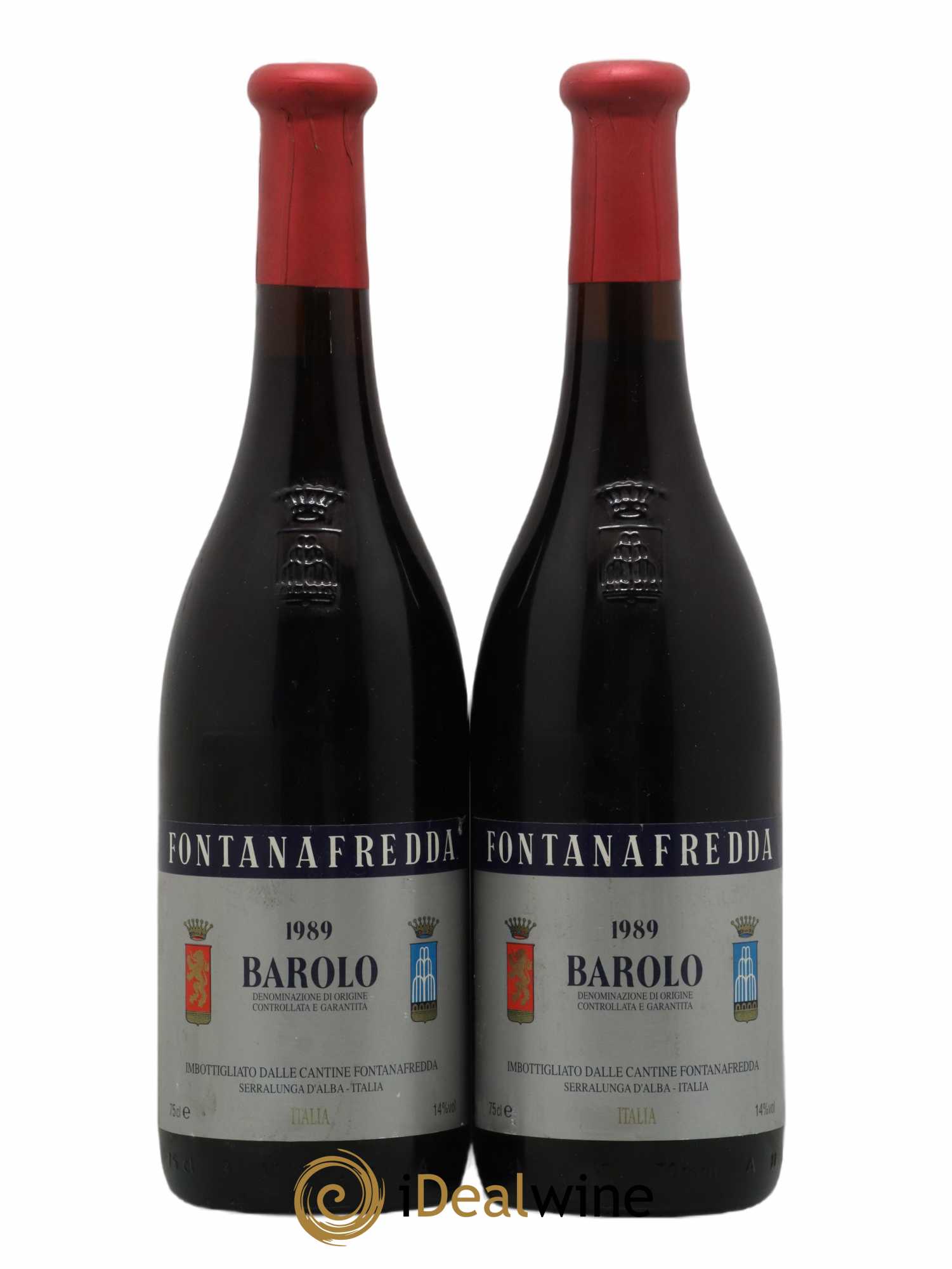 Barolo Fontanafredda 1989 - Posten von 2 Flaschen - 0