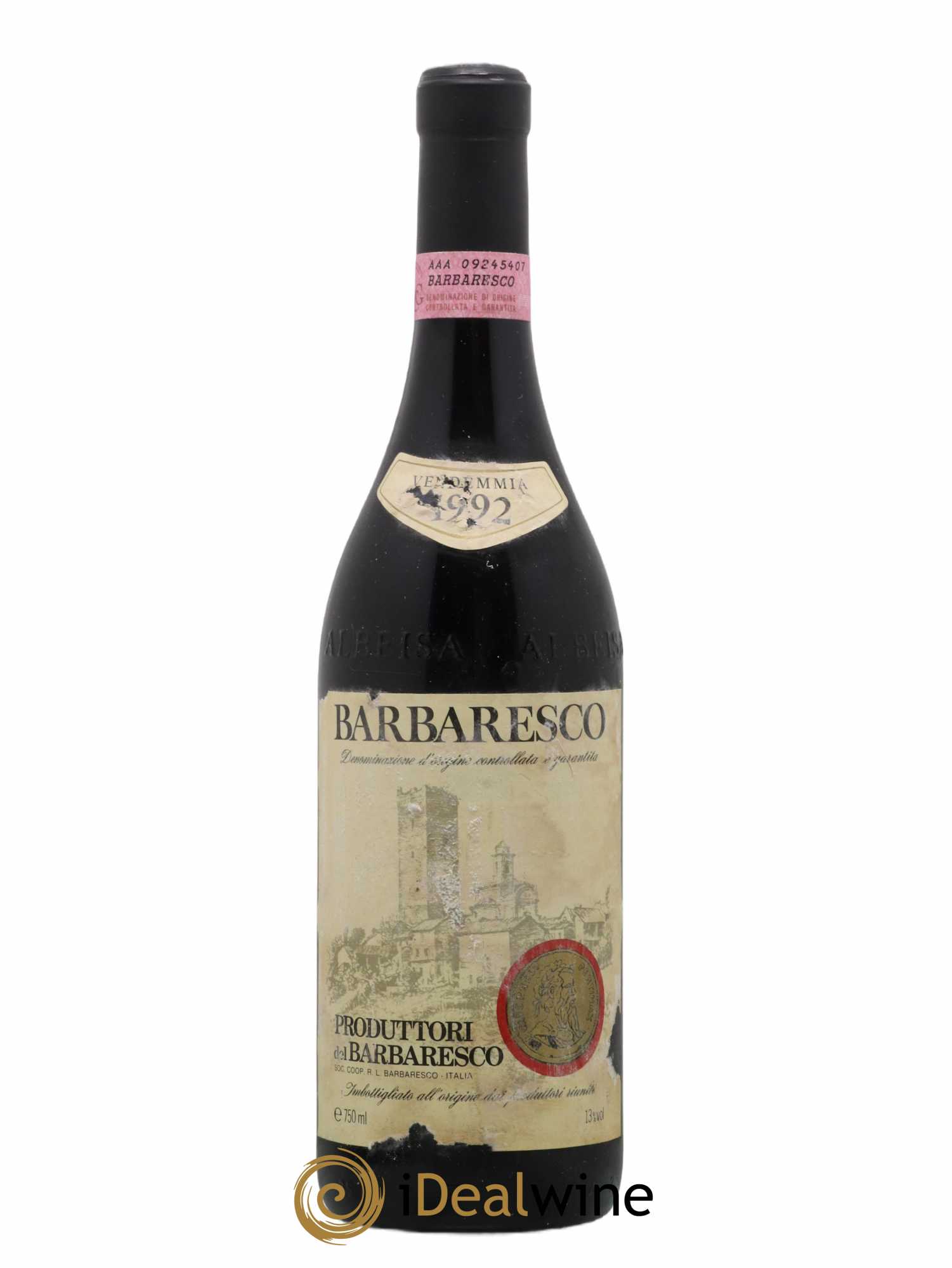 Barbaresco DOCG Produttori Del Barbaresco 1992 - Lot de 1 bouteille - 0