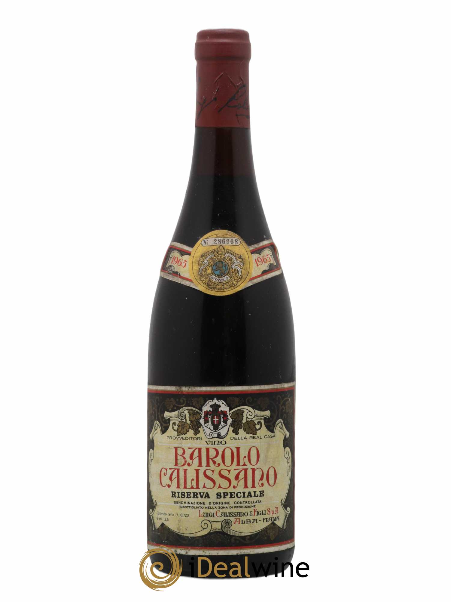 Barolo Riserva Speciale Calissano 1965 - Lot de 1 bouteille - 0