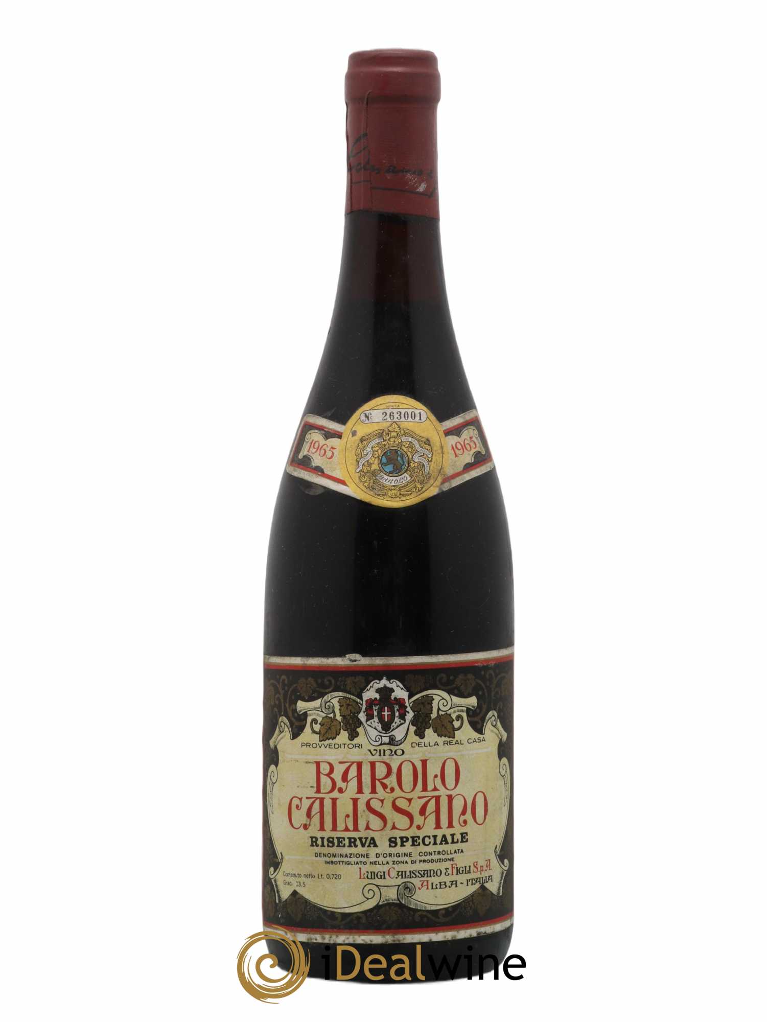 Barolo Riserva Speciale Calissano 1965 - Posten von 1 Flasche - 0