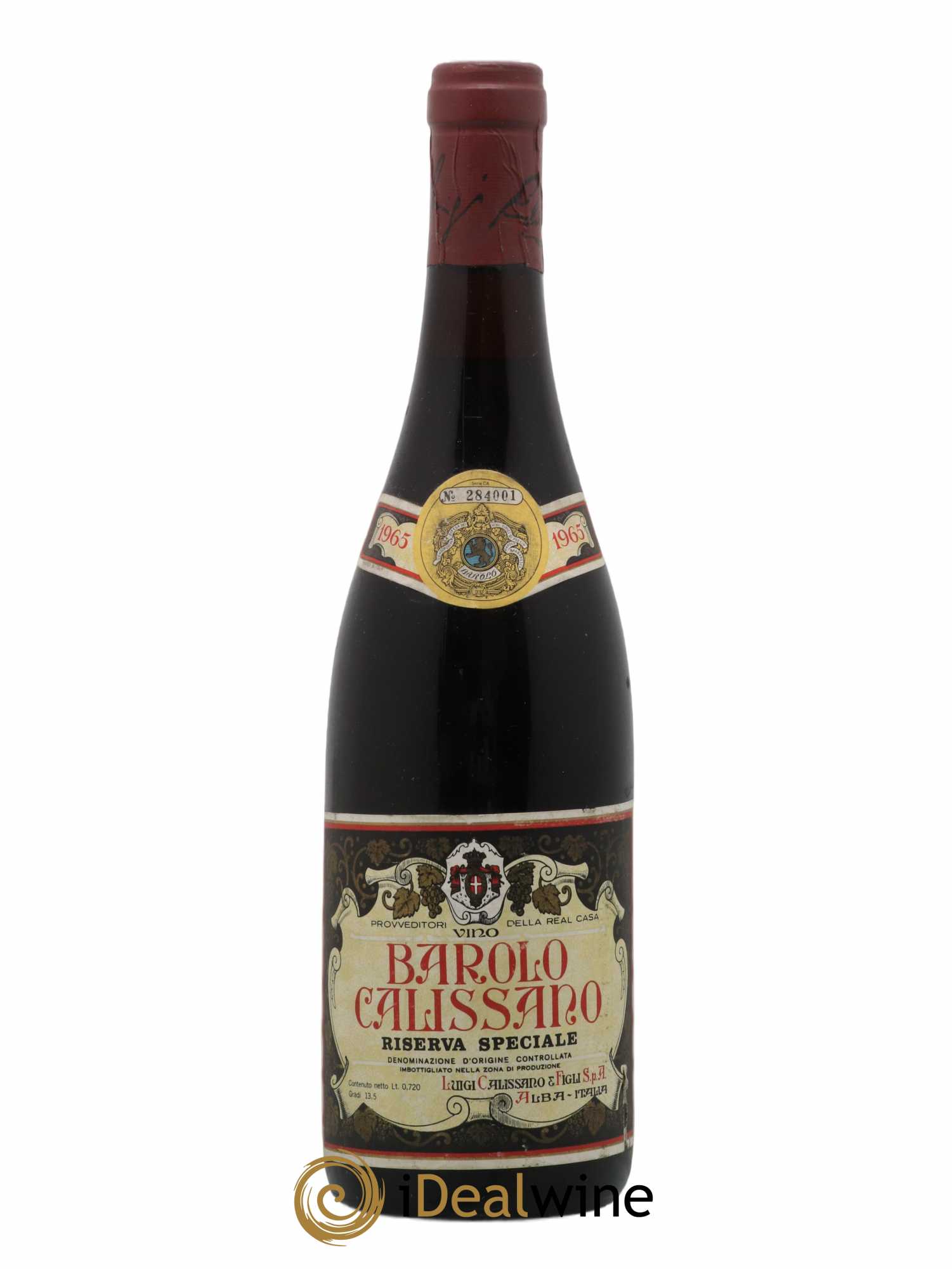 Barolo Riserva Speciale Calissano 1965 - Lot de 1 bouteille - 0