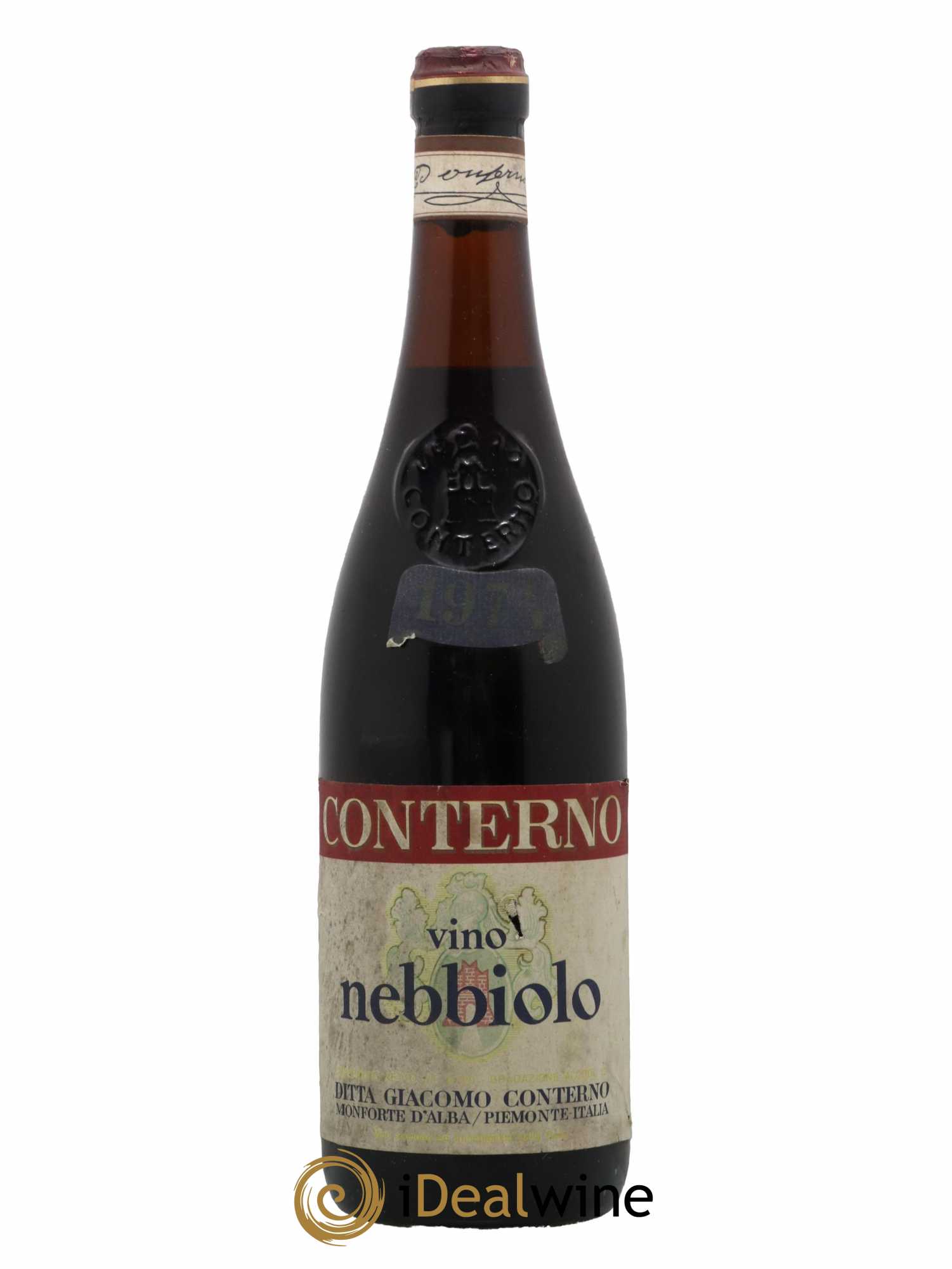 Nebbiolo Giacomo Conterno 1974 - Lot de 1 bouteille - 0