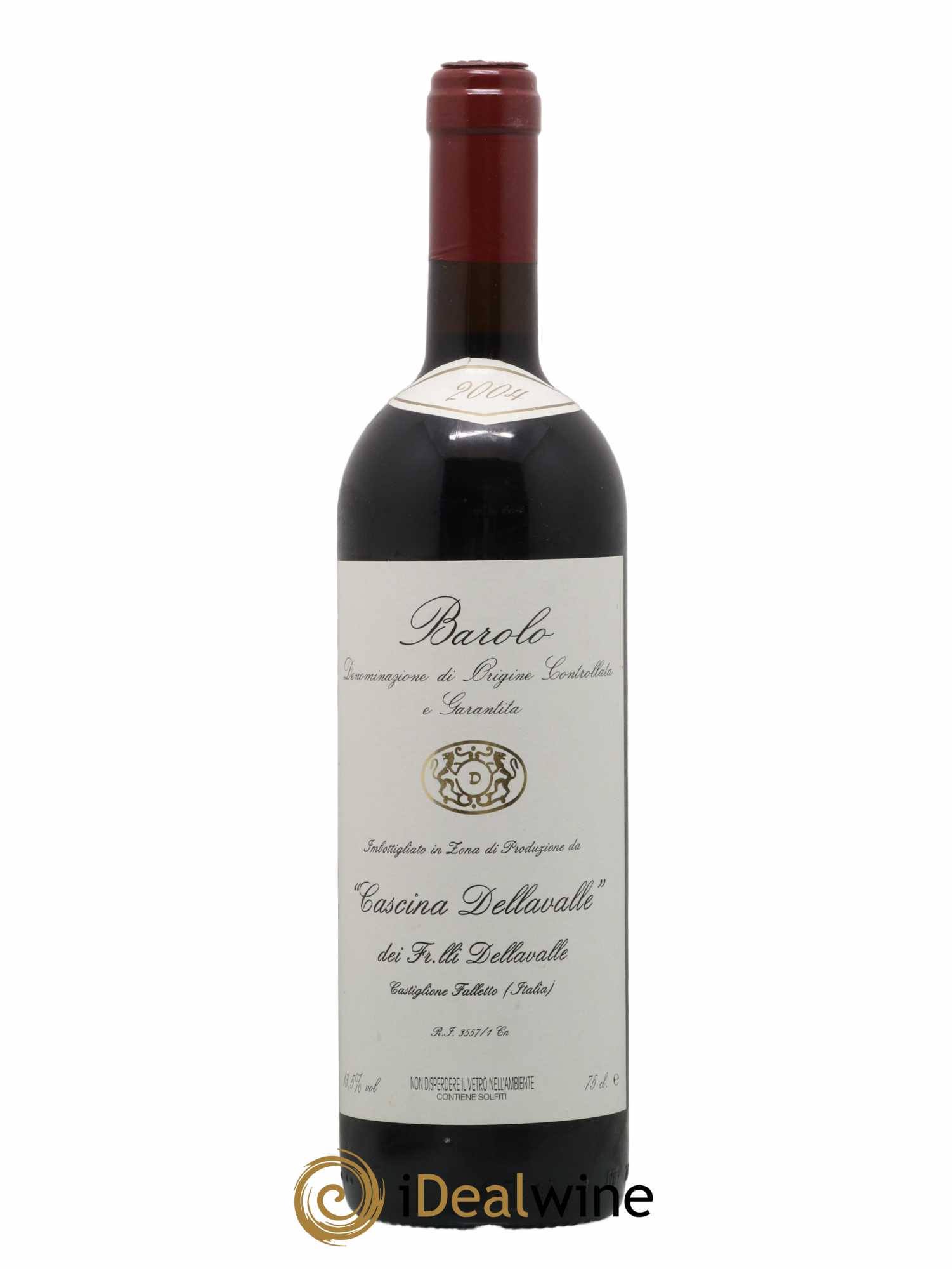 Barolo Cascina DellaValle 2004 - Lot de 1 bouteille - 0