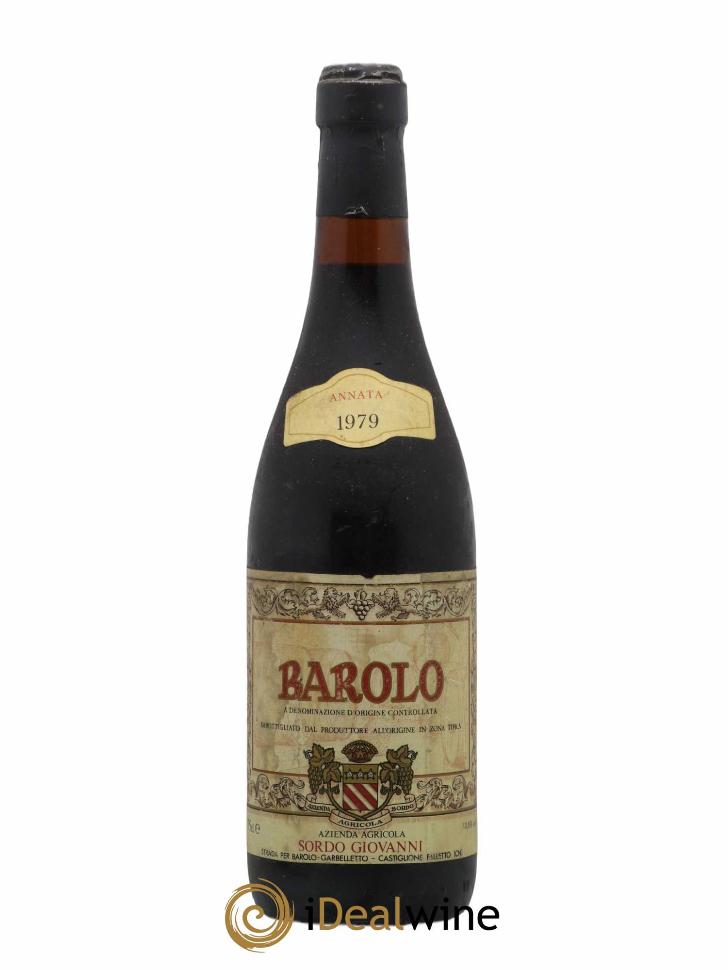 Barolo Giovanni Sordo 1979 - Lot de 1 bouteille - 0