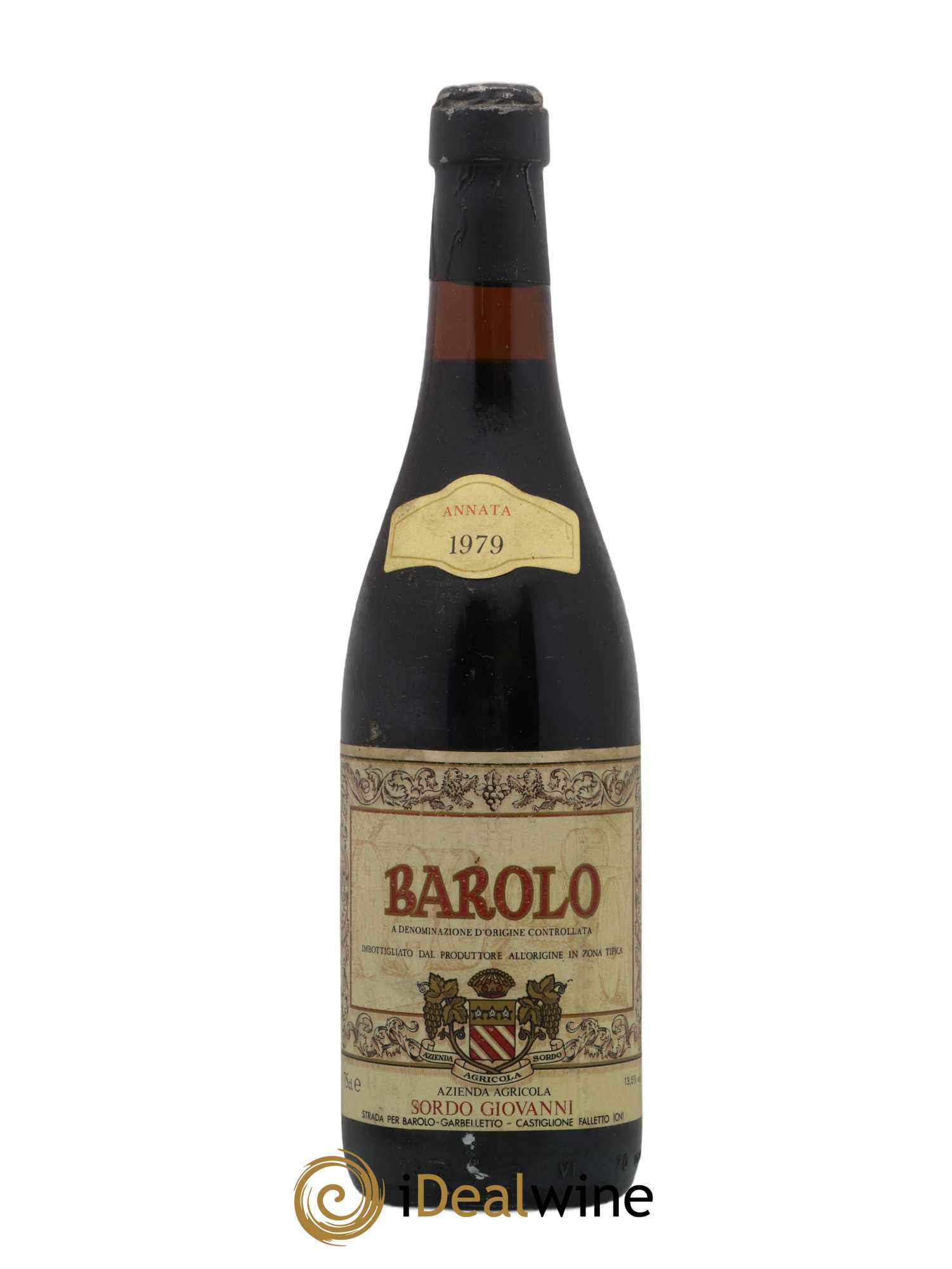 Barolo Giovanni Sordo 1979 - Lot de 1 bouteille - 0