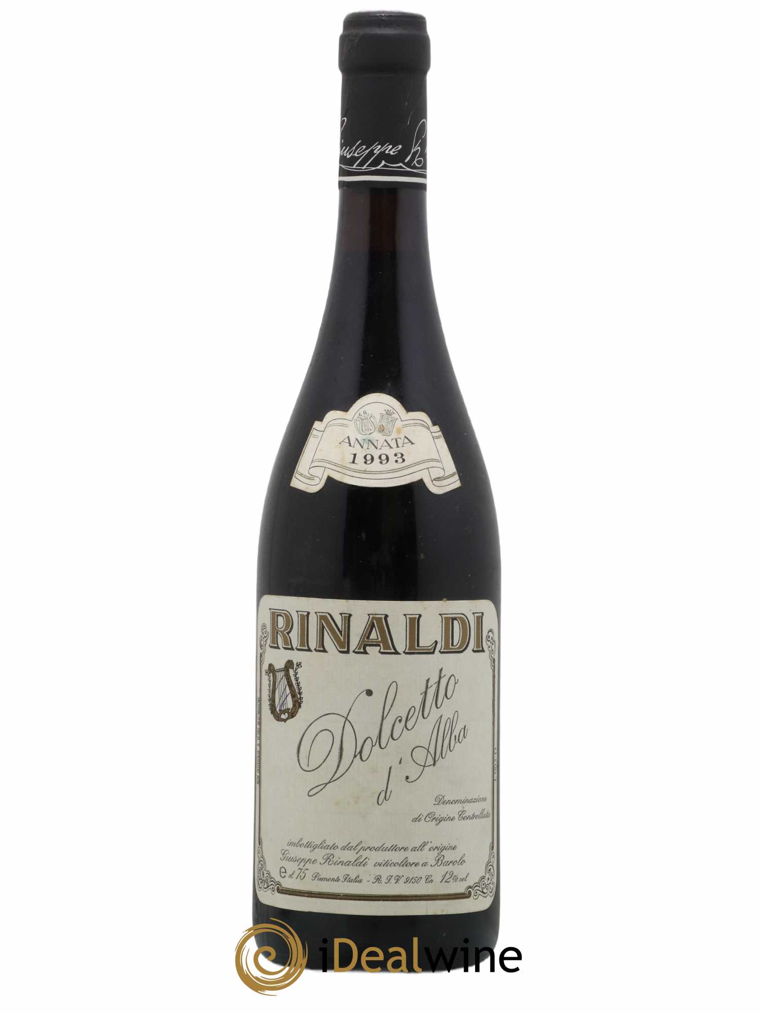 Dolcetto d'Alba DOC Giuseppe Rinaldi 1993 - Lot de 1 bouteille - 0