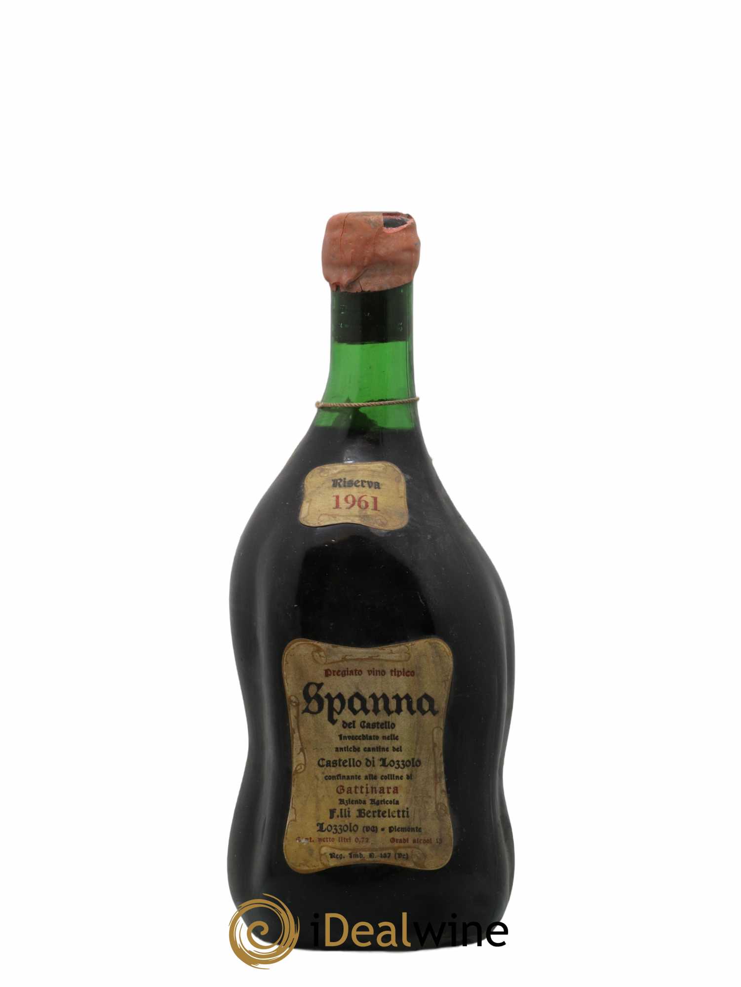 Gattinara DOCG Spanna Castello di Lozzolo 1961 - Lot of 1 bottle - 0
