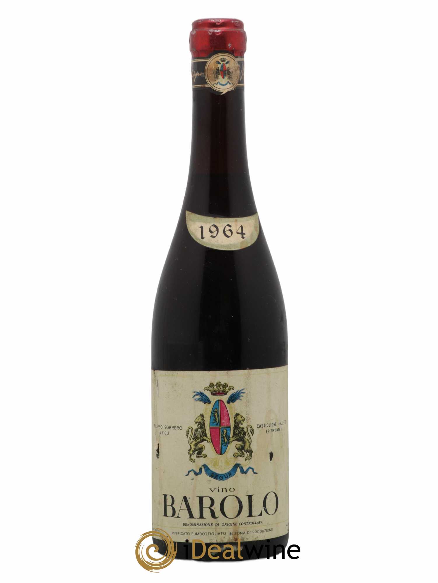 Barolo Sobrero 1964 - Lot de 1 bouteille - 0